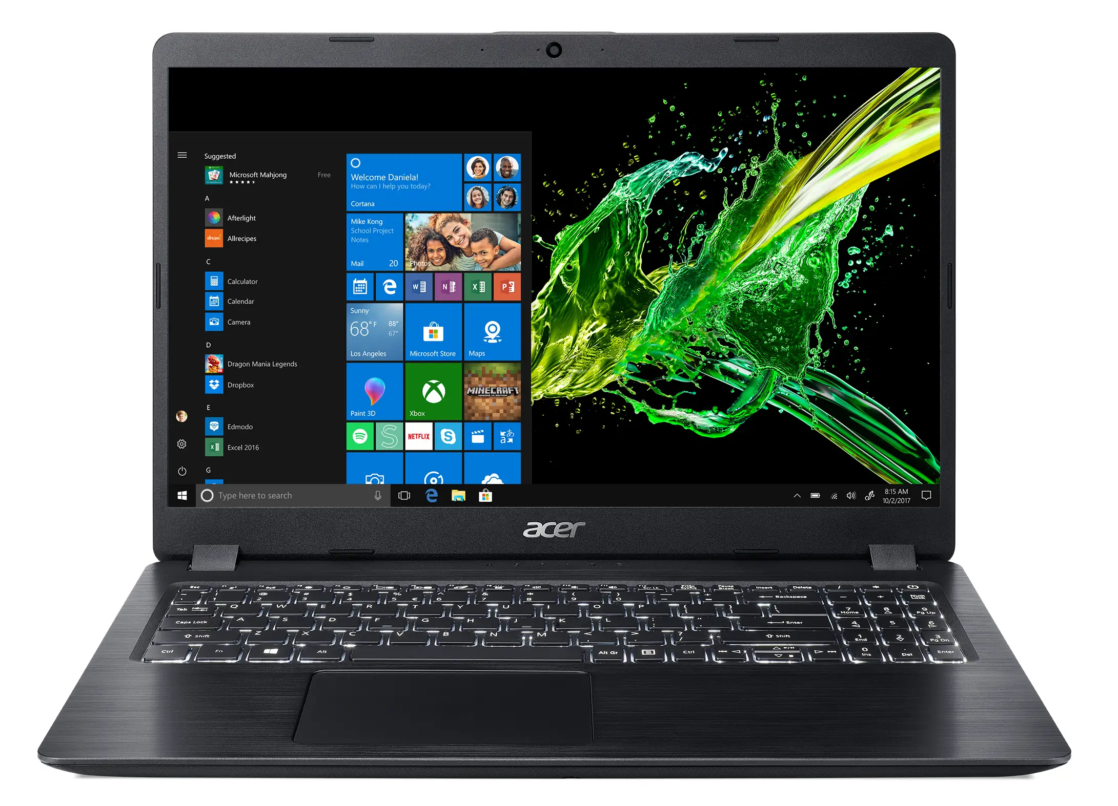 Acer Aspire A515-52G-74UJ 8 GB NX.H15EX.021