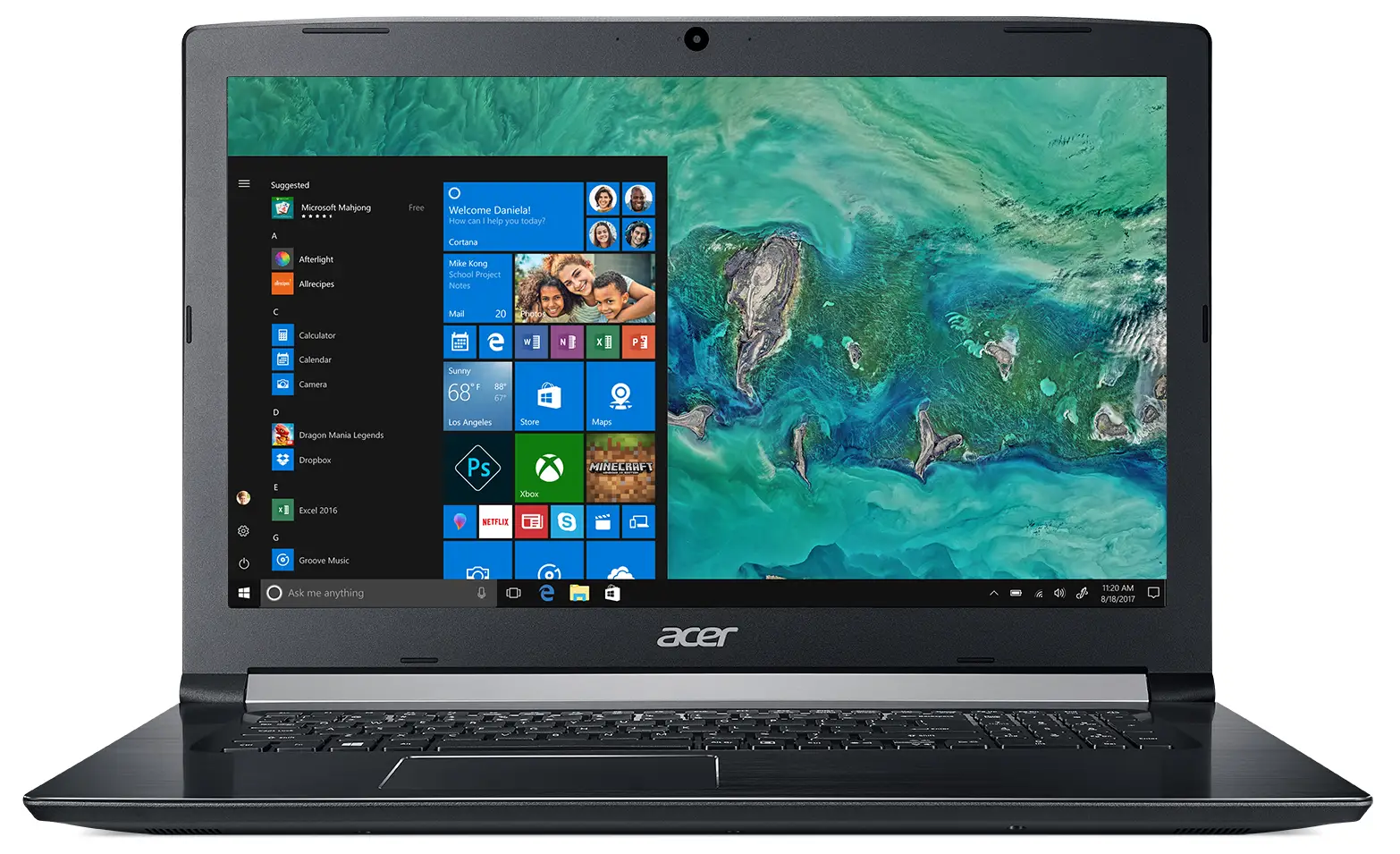 Acer Aspire A517-51G-50AT 8 GB NX.GVPEV.015