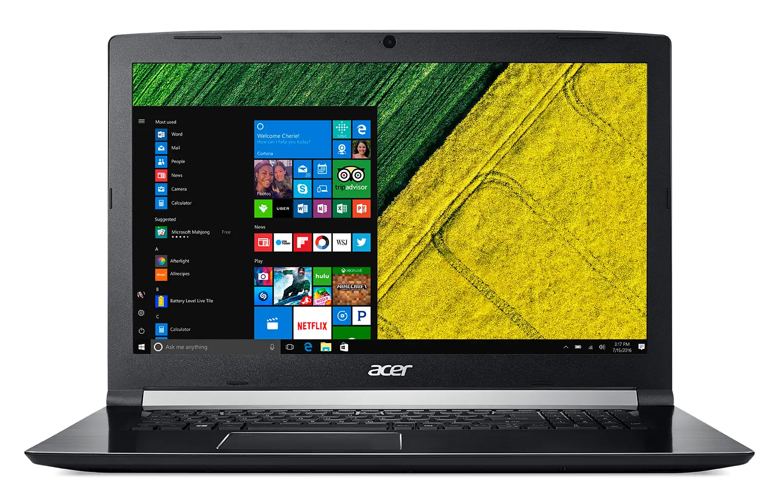 Acer Aspire A717-71G-50J9 8 GB NX.GTVEH.008