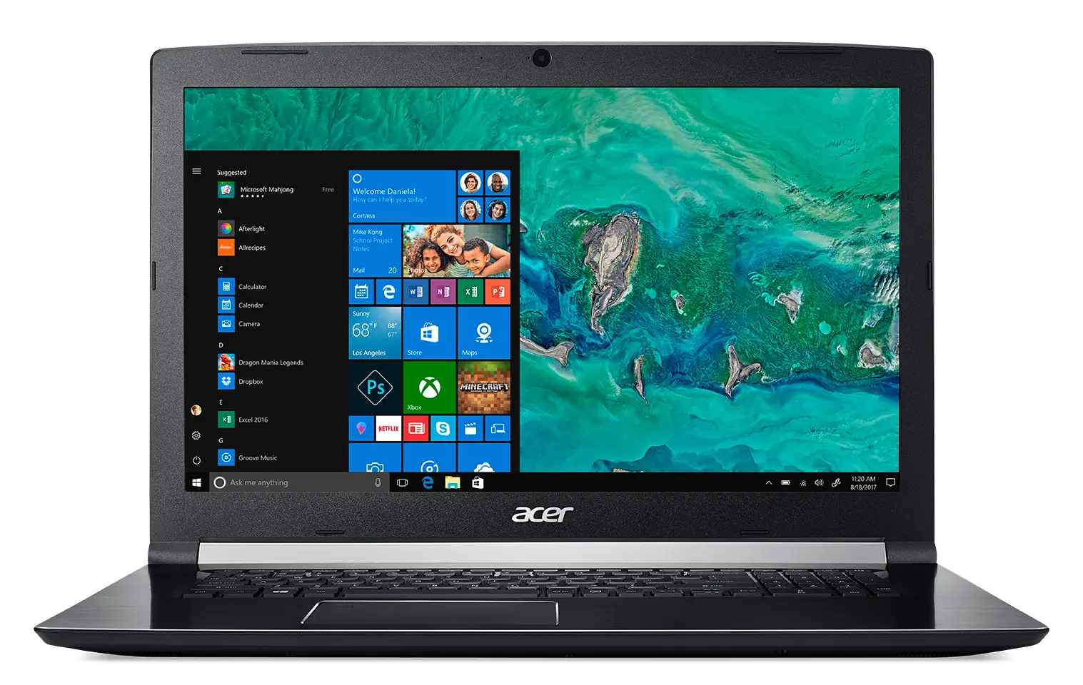 Acer Aspire A717-72G-72DQ 8 GB NH.GXDEH.025