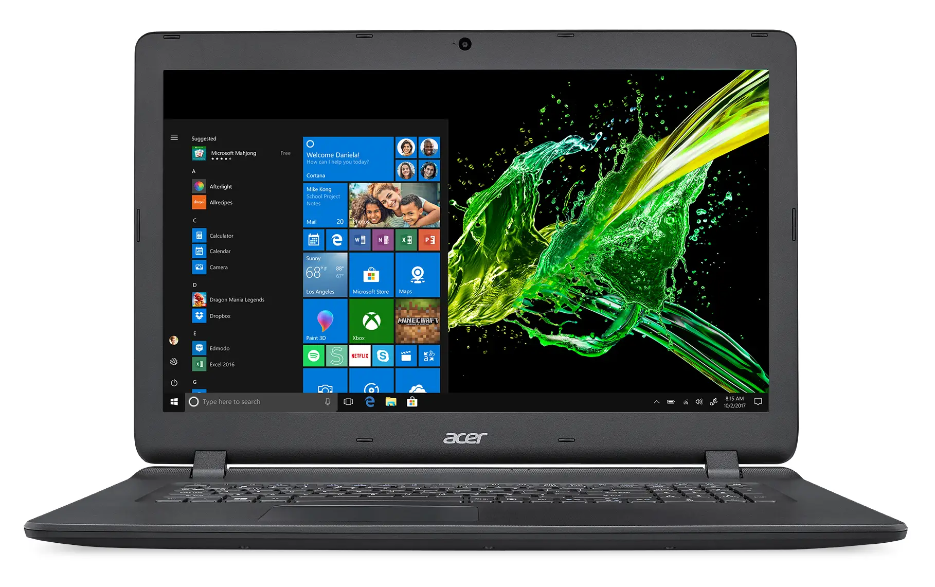 Acer Aspire ES1-732-C5R1 4 GB NX.GH4EH.022