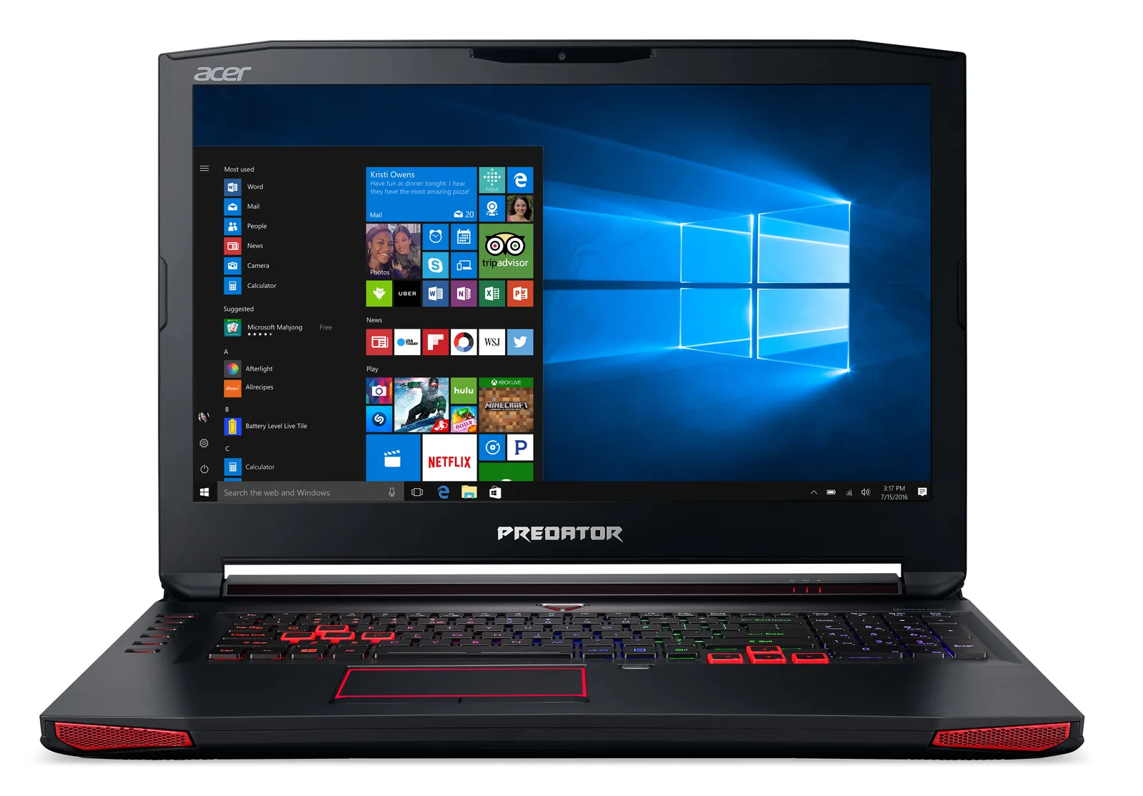 Acer Predator G9-793-727C 16 GB NH.Q1TEH.002