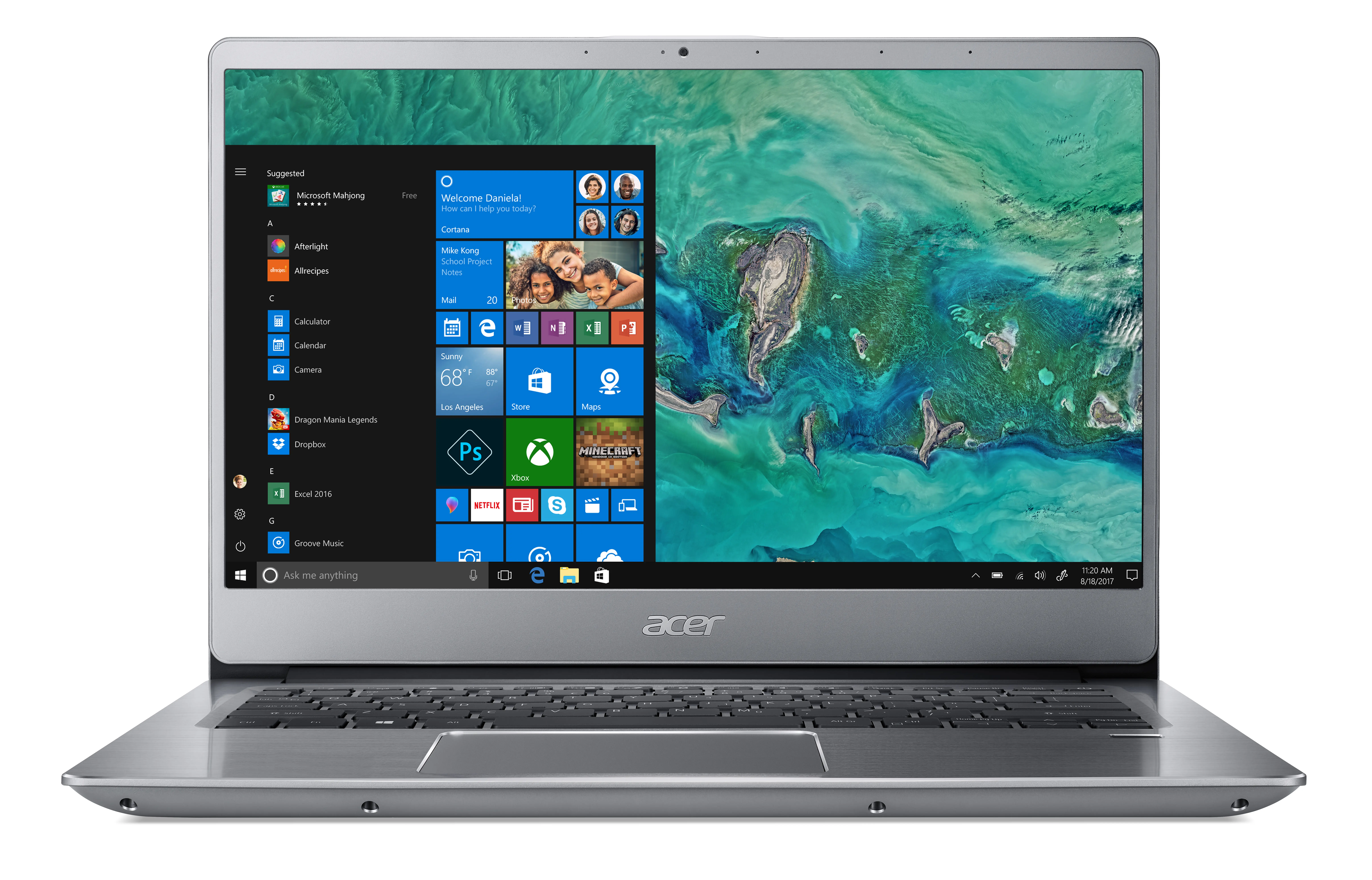Acer Swift SF314-54-37HC 4 GB NX.GXZED.012