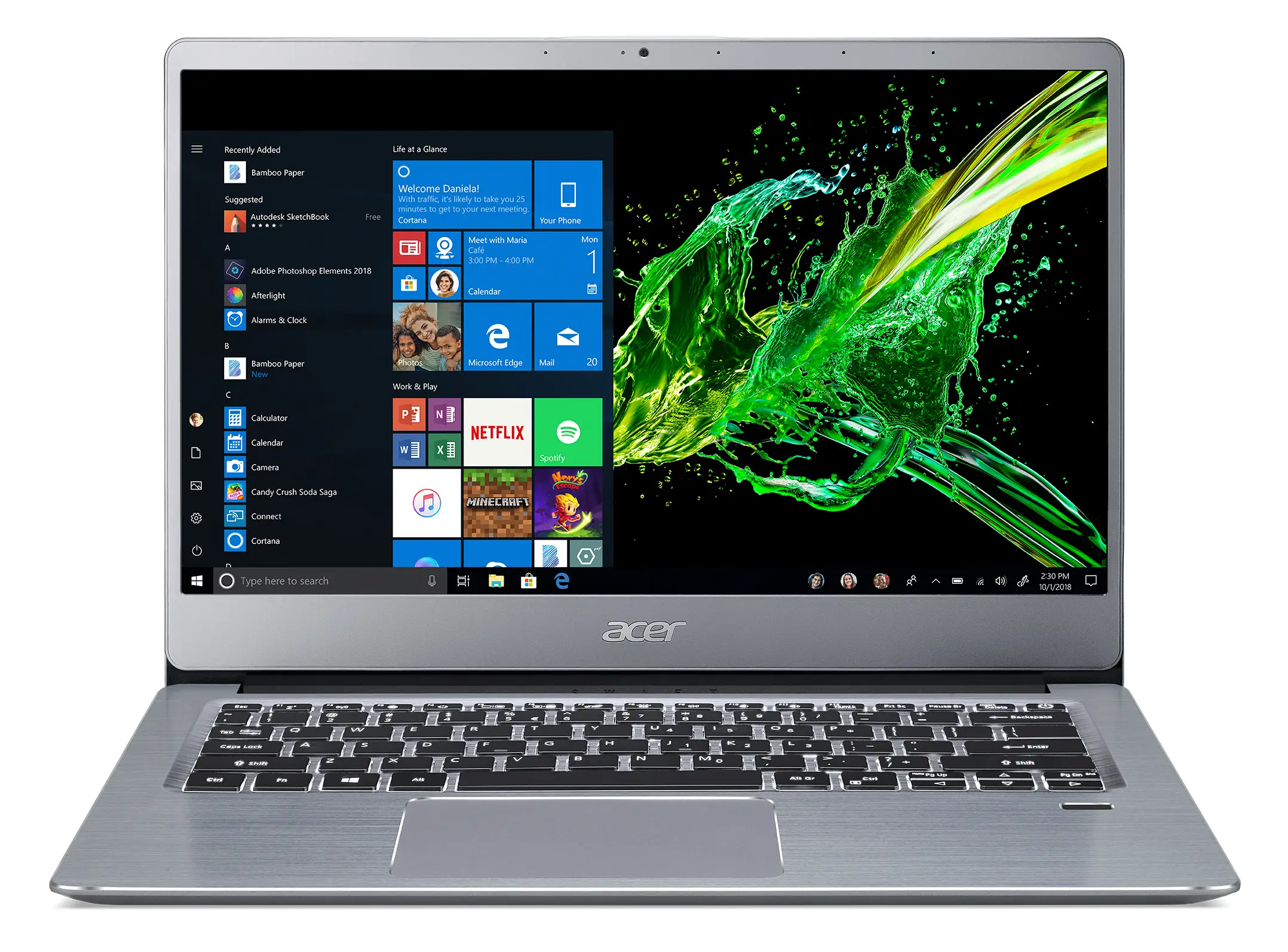 Acer Swift SF314-58-523B 8 GB NX.HPMEH.003
