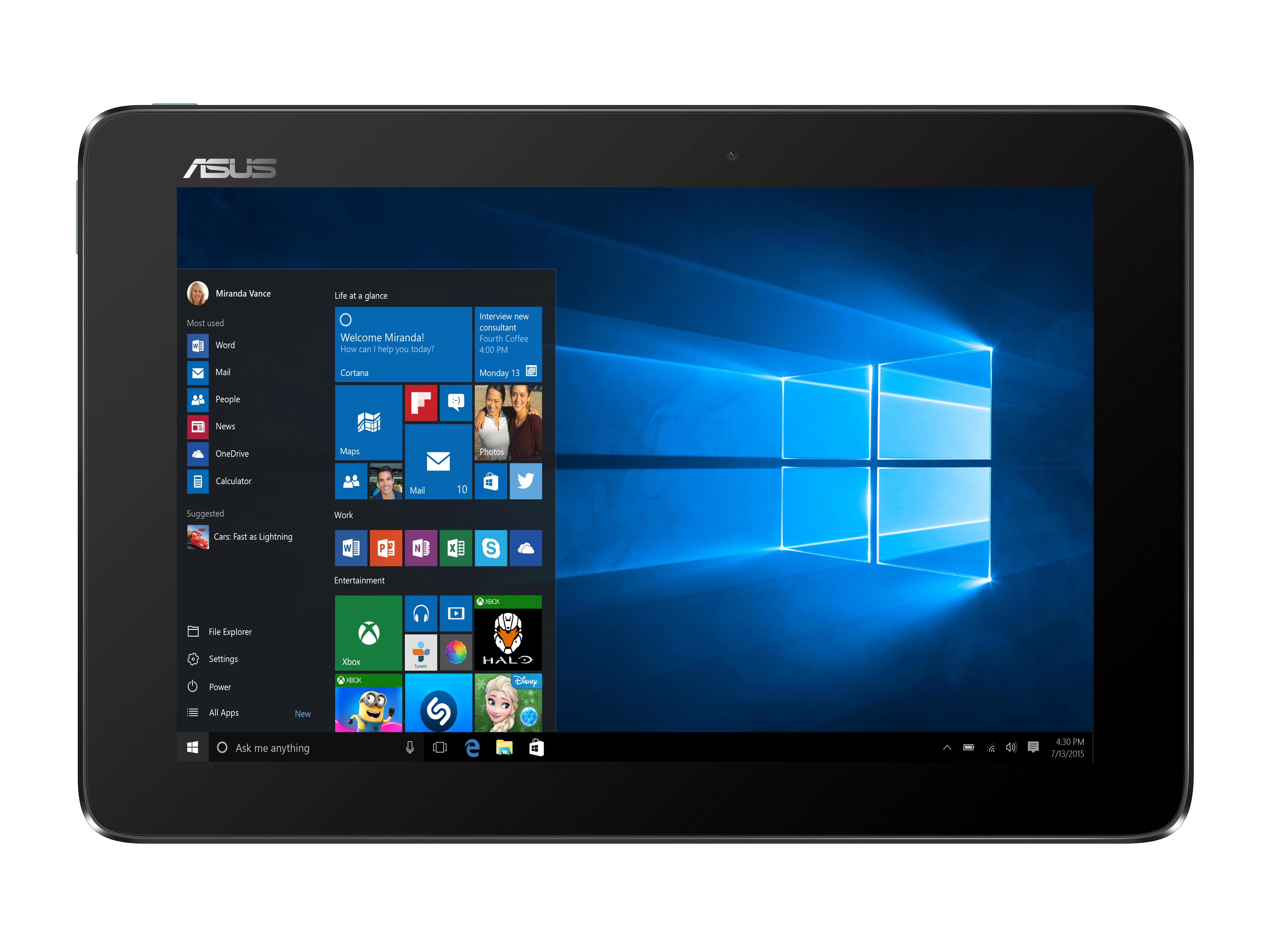 ASUS Transformer T100HA-FU016T
