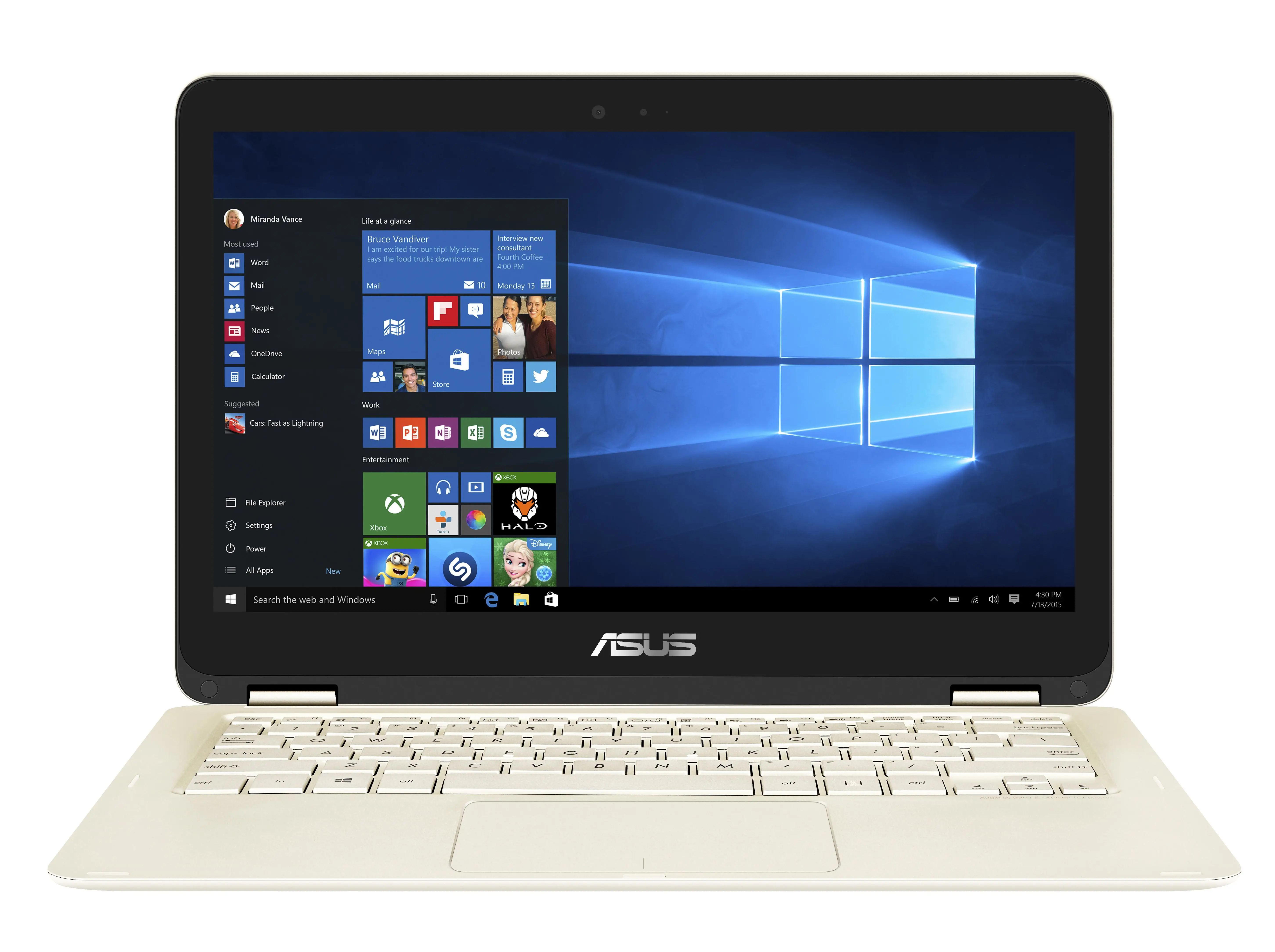ASUS Zenbook UX360CA-C4020T 8 GB 90NB0BA1-M00420
