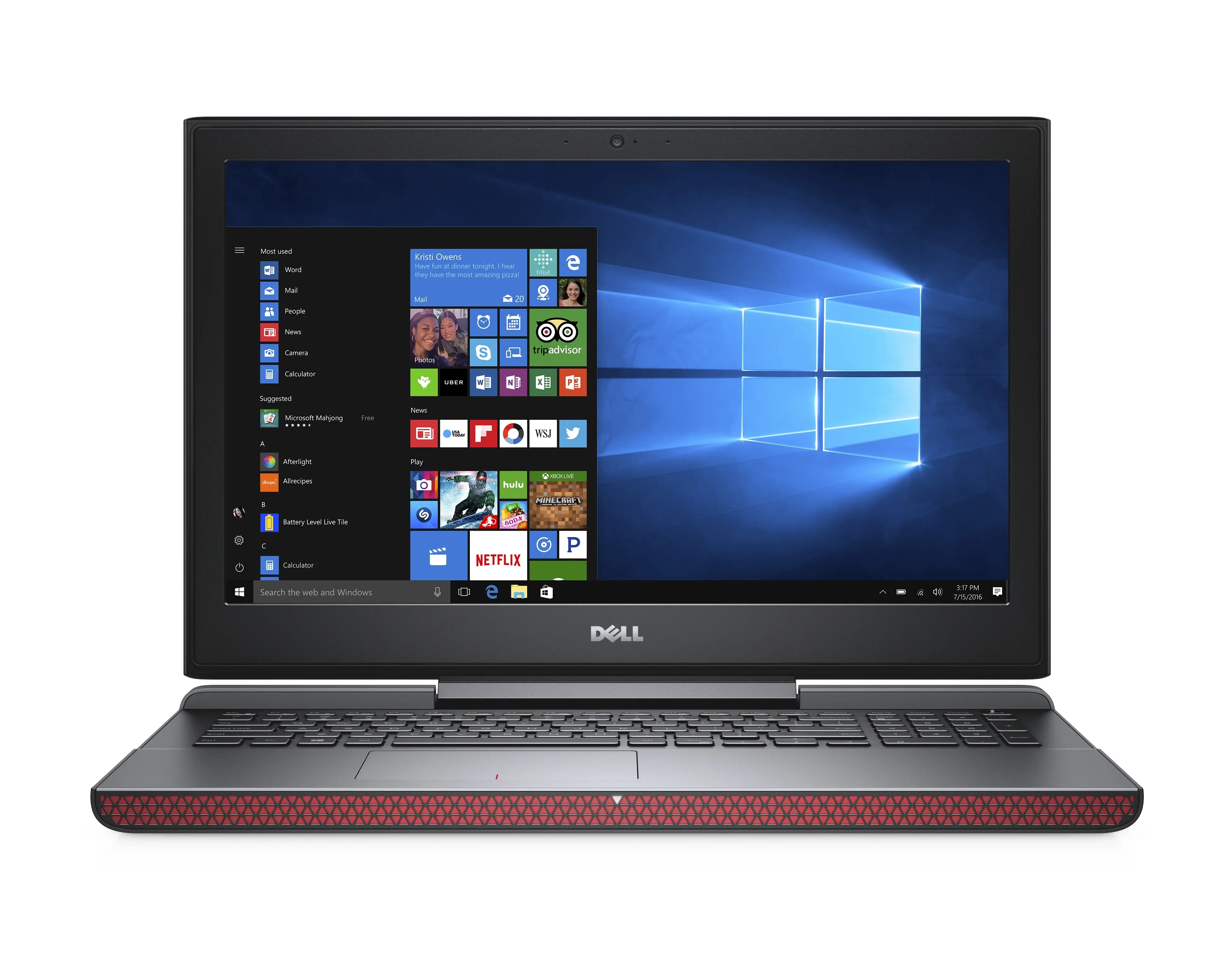 DELL Inspiron 7567 8 GB 7567-INS-1056-RED