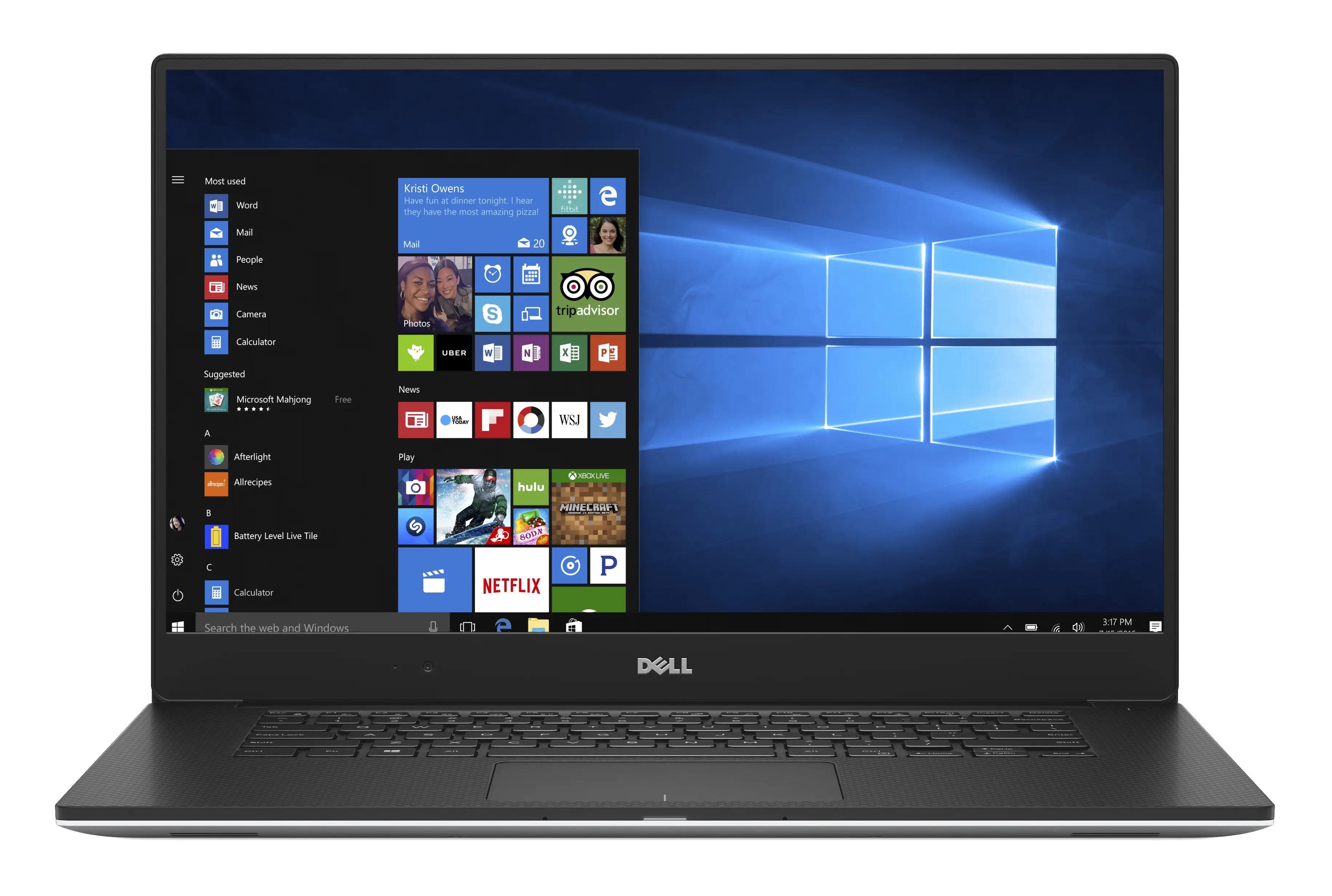 DELL XPS 9560 16 GB CNX95606