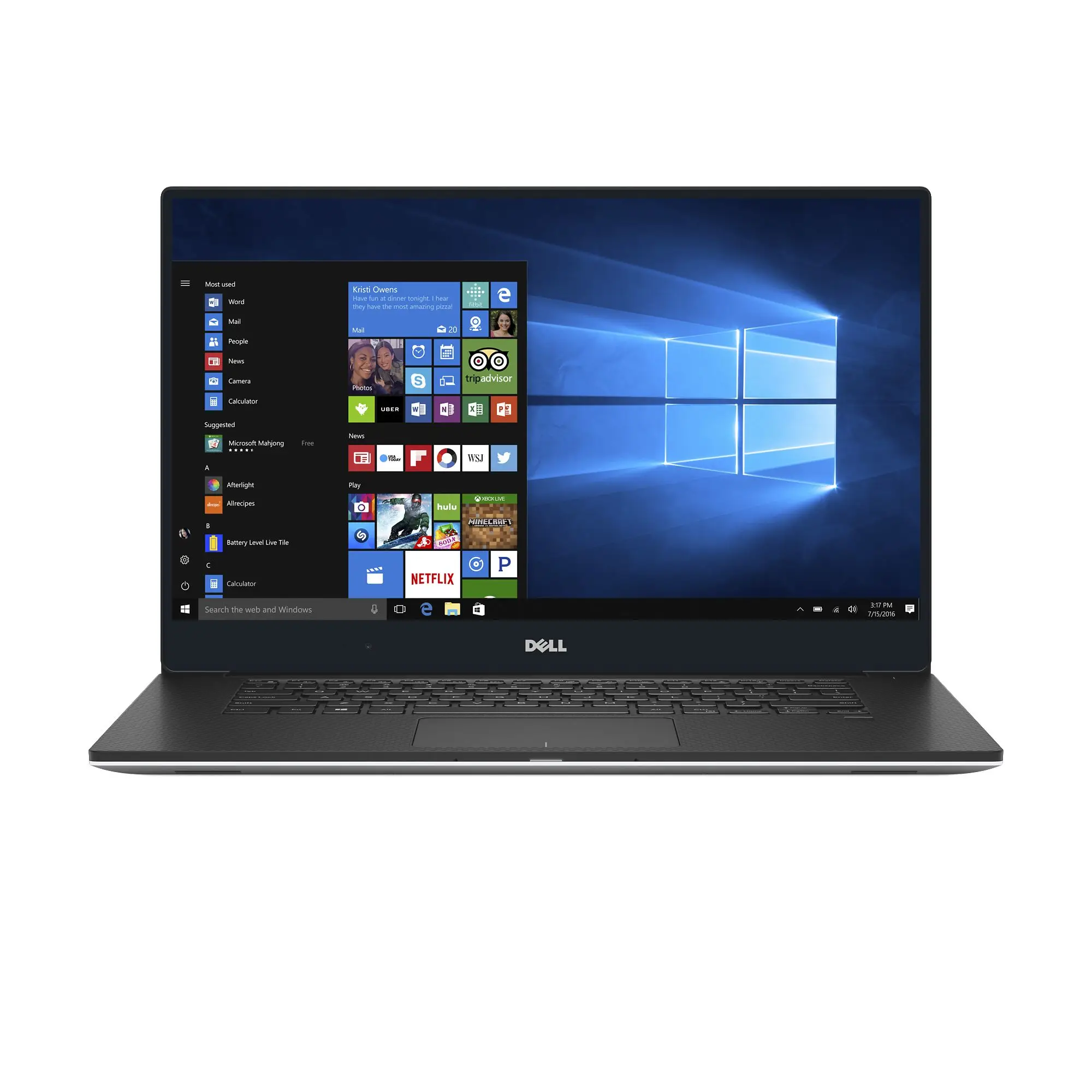 DELL XPS 9560 16 GB 9560UI7WC2