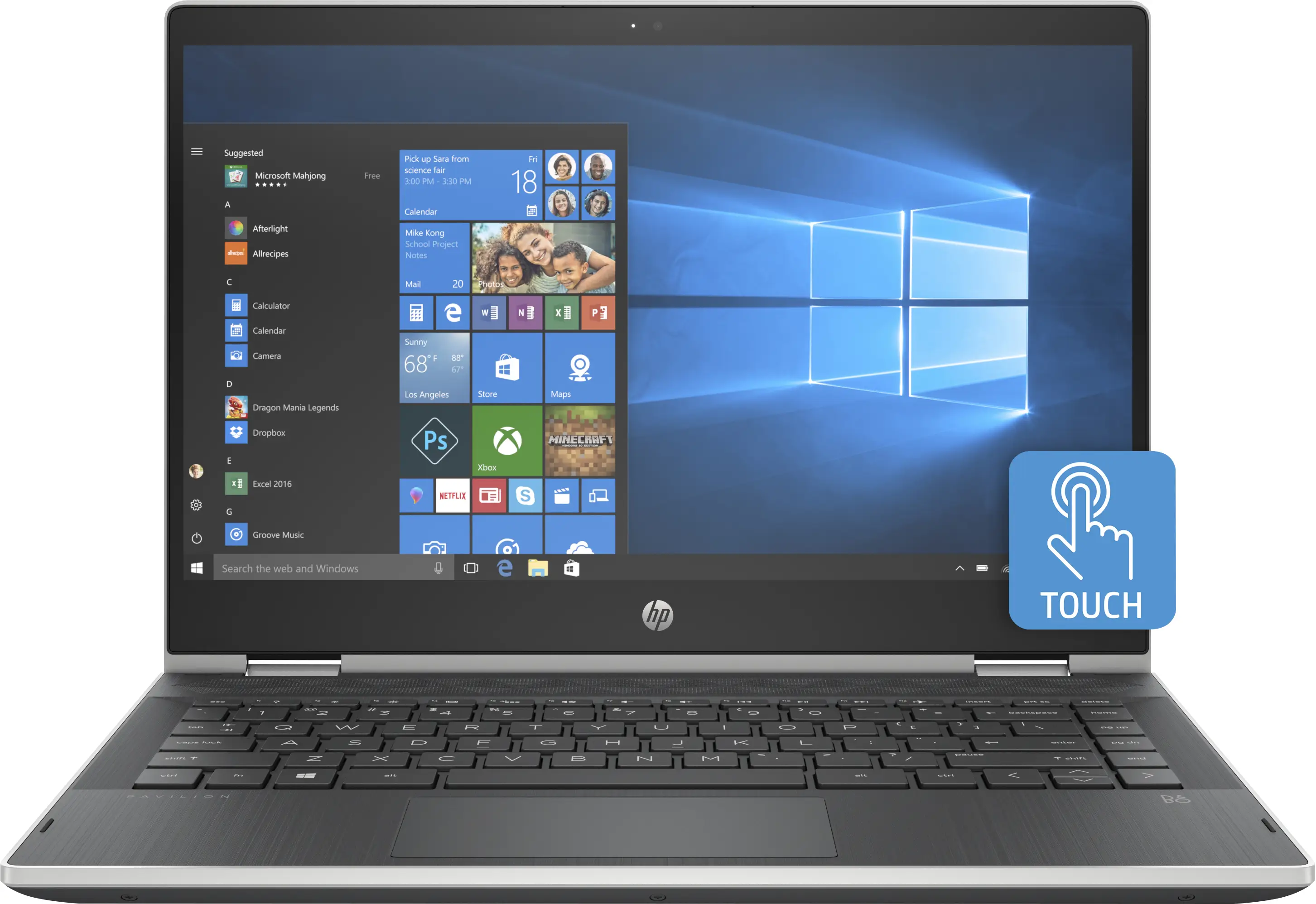 HP Pavilion x360 14-cd0007ca 4BP89UA