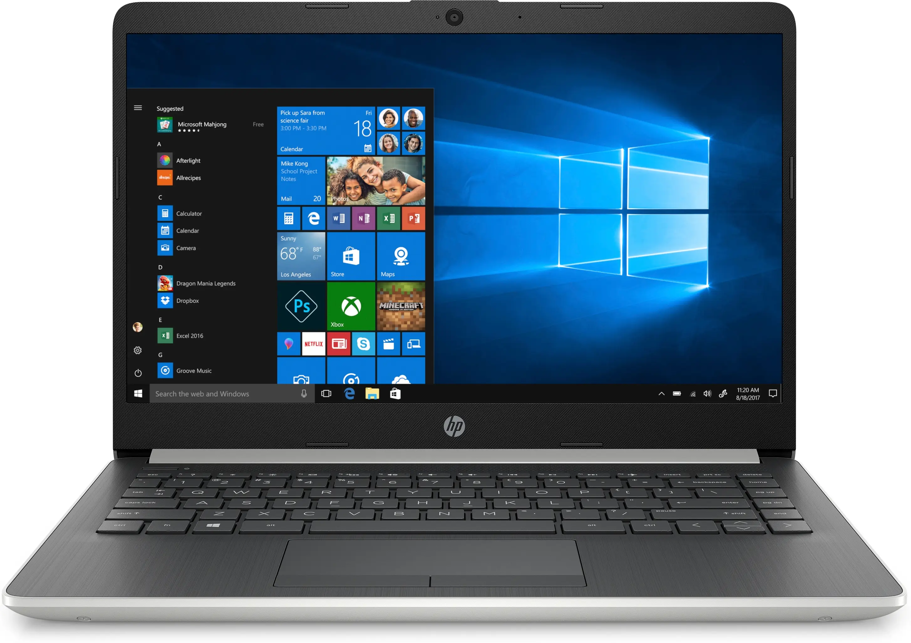 HP 14-dk0007nt 9PU90EA