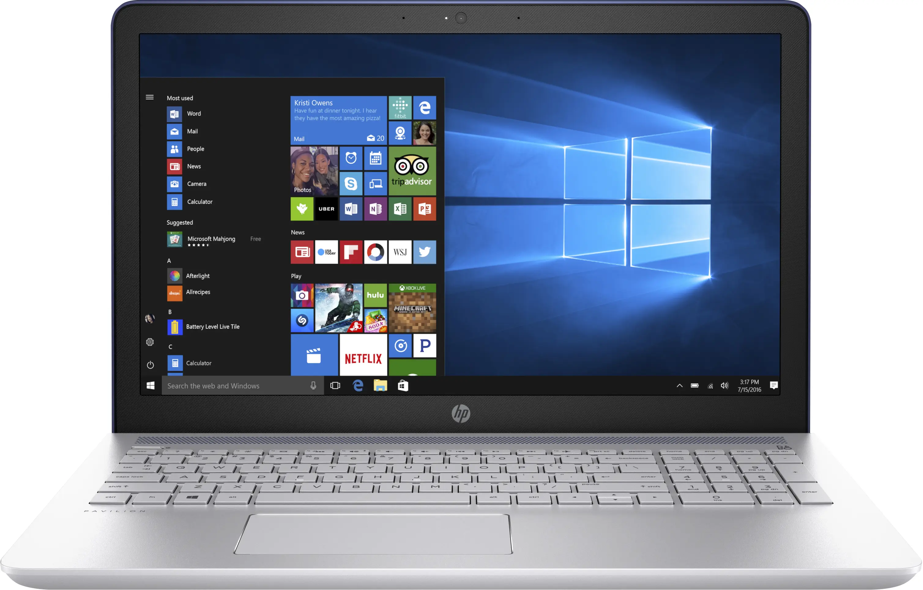 HP Pavilion - 15-cc107nt 2PR73EA