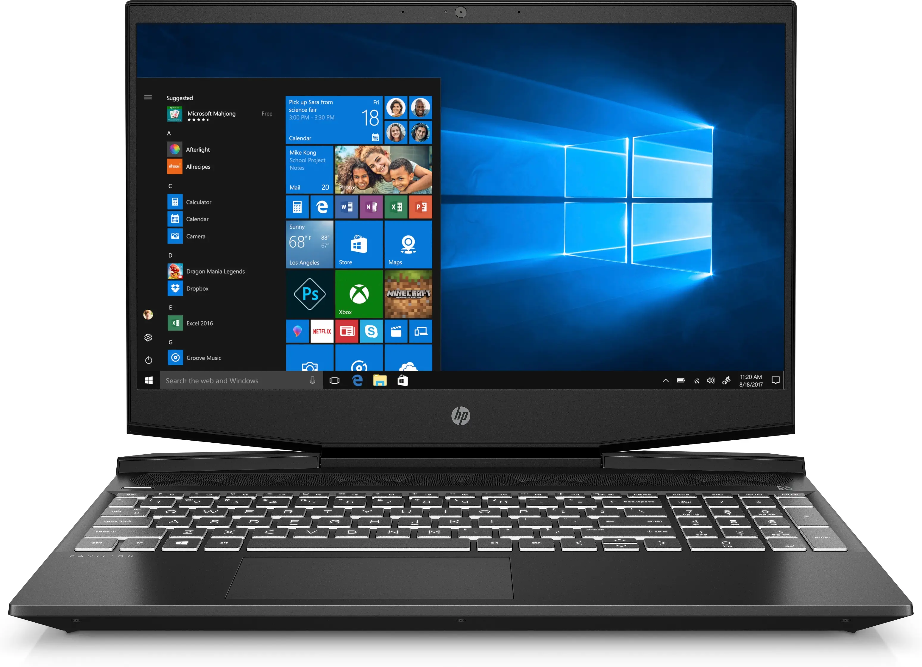 HP Pavilion 15-dk0068wm 8 GB 7MP87UAR