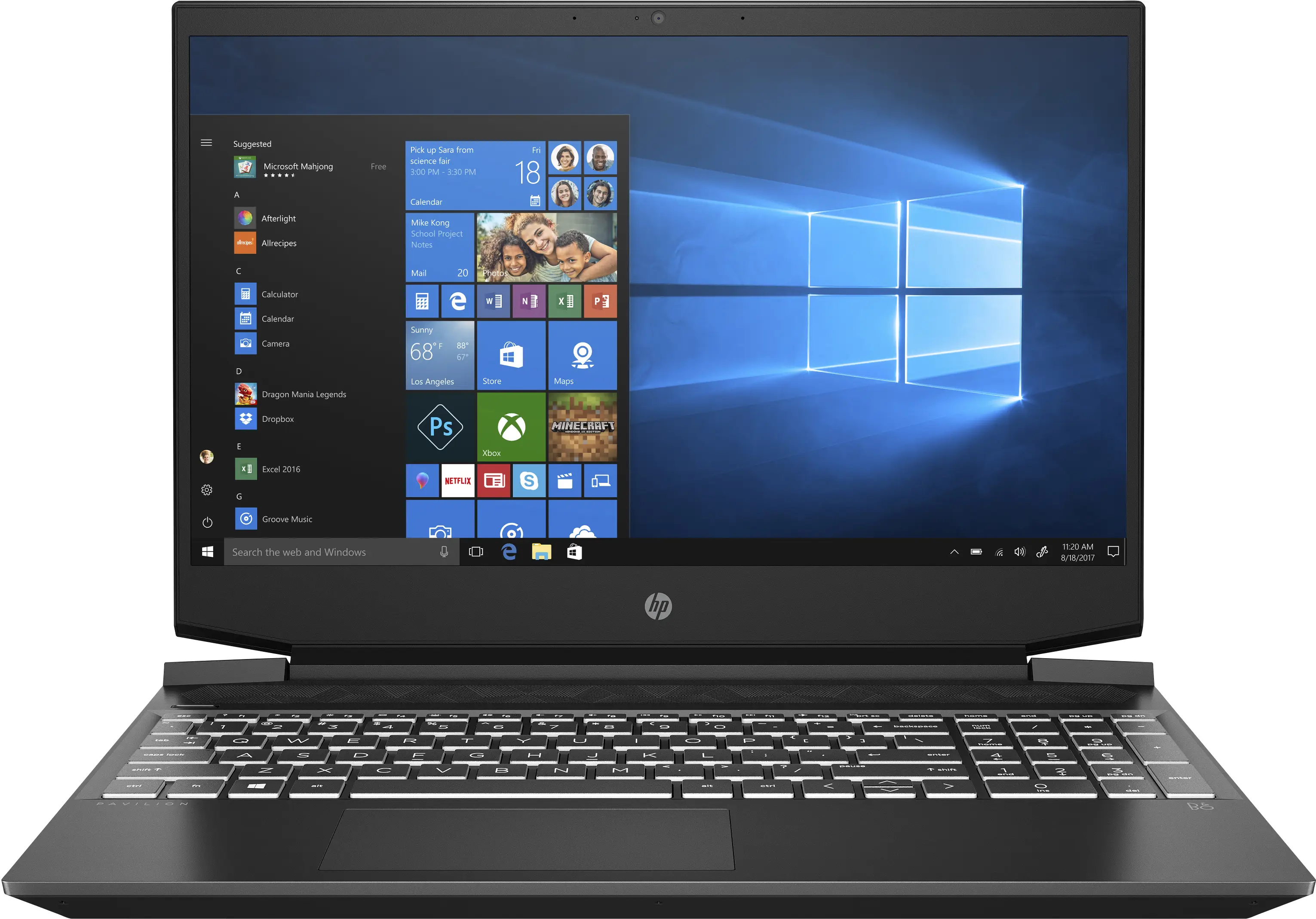 HP Pavilion Gaming 15-ec0012nt 8EY98EA