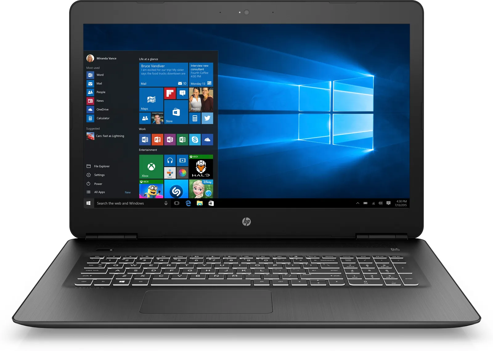 HP Pavilion 17-ab300nt 2PL86EA