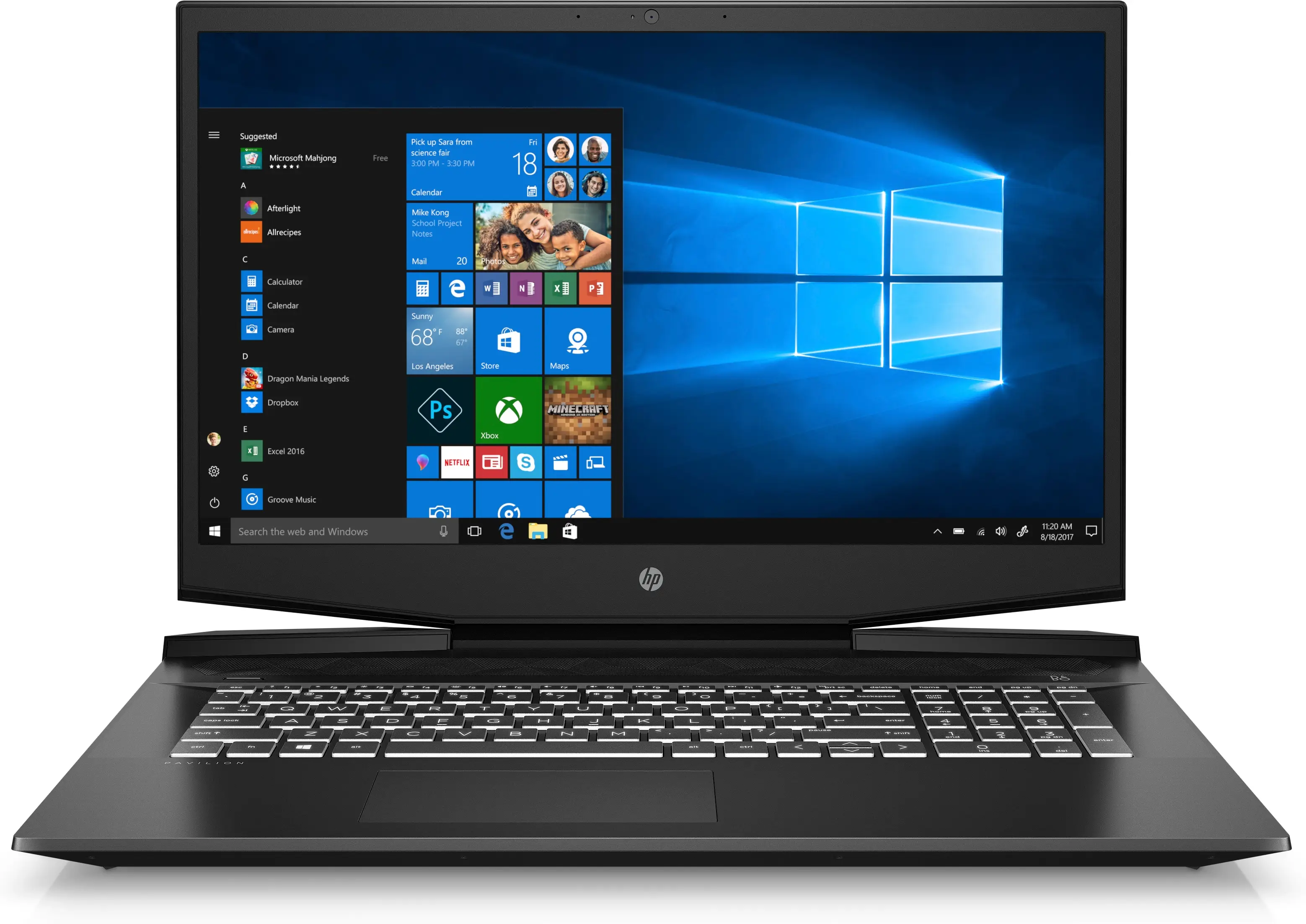 HP Pavilion Gaming 17-cd1020nt 4G6H1EA