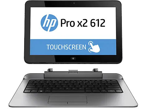 HP Pro x2 612 G1 w/ Power Keyboard Base Model G8W34AV