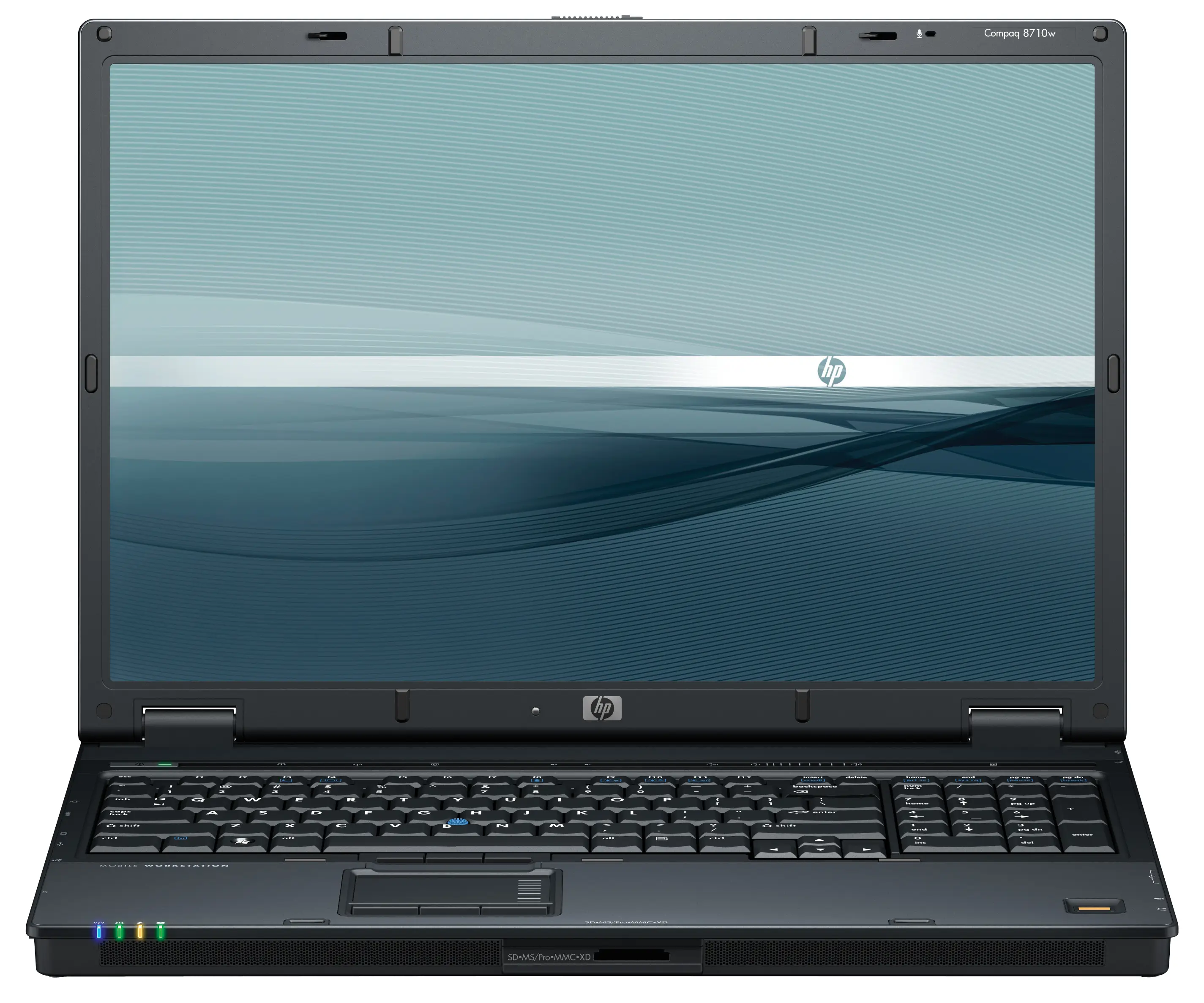 HP Compaq 8710w Intel Core™2 Duo Processor T9500 4096M/200G 17" WUXGA+WVA DVD+/-RW DL WVST Bus KE191EA
