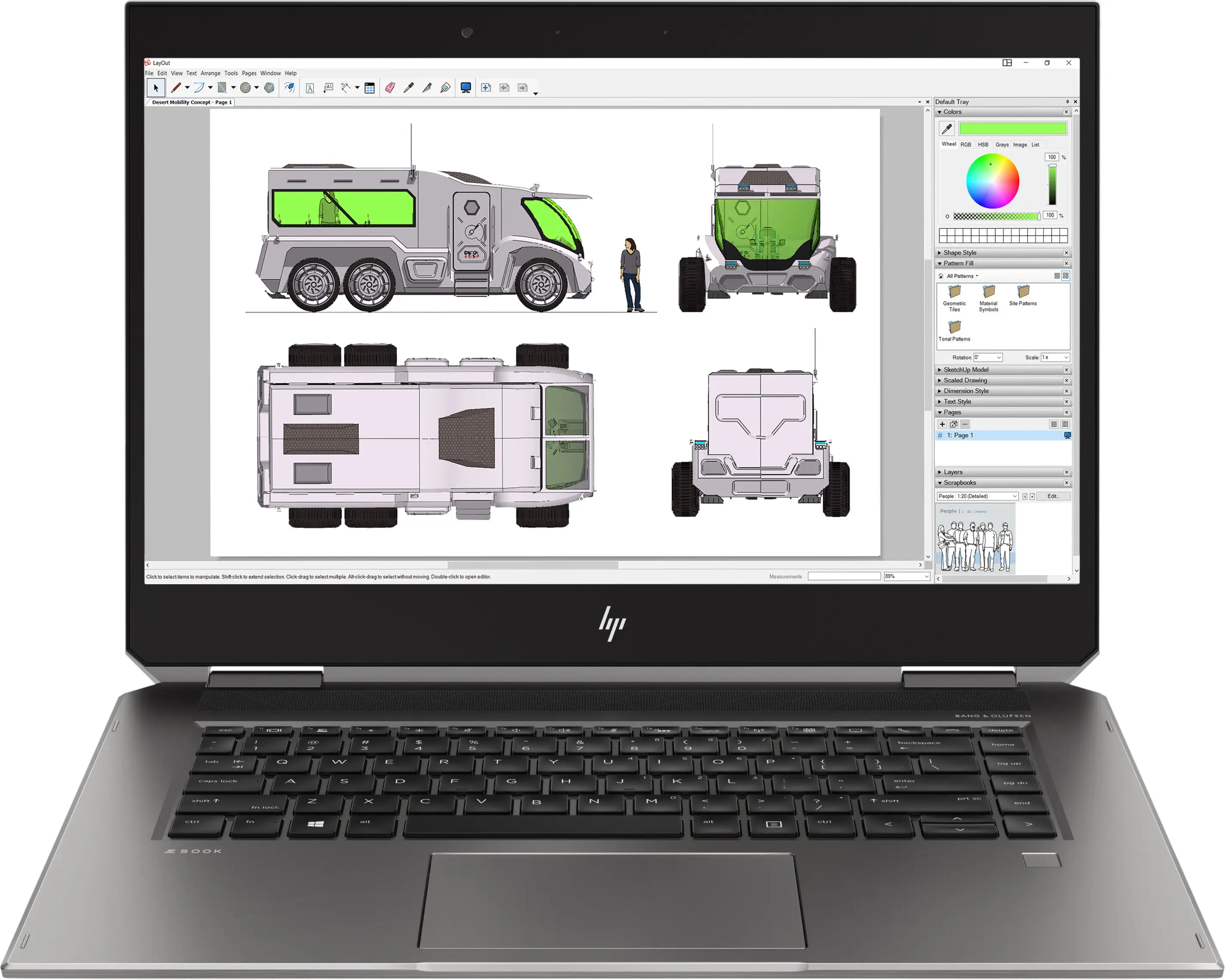 HP IDS DSC P2000 4GB E-2176M Studiox360 G5 Base NB PC 5SJ32AV