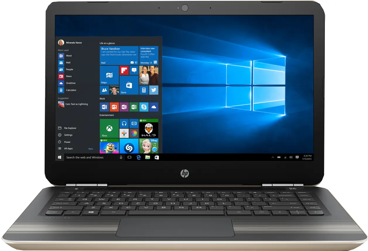 HP Pavilion - 14-al100nt (ENERGY STAR) X9Y72EA