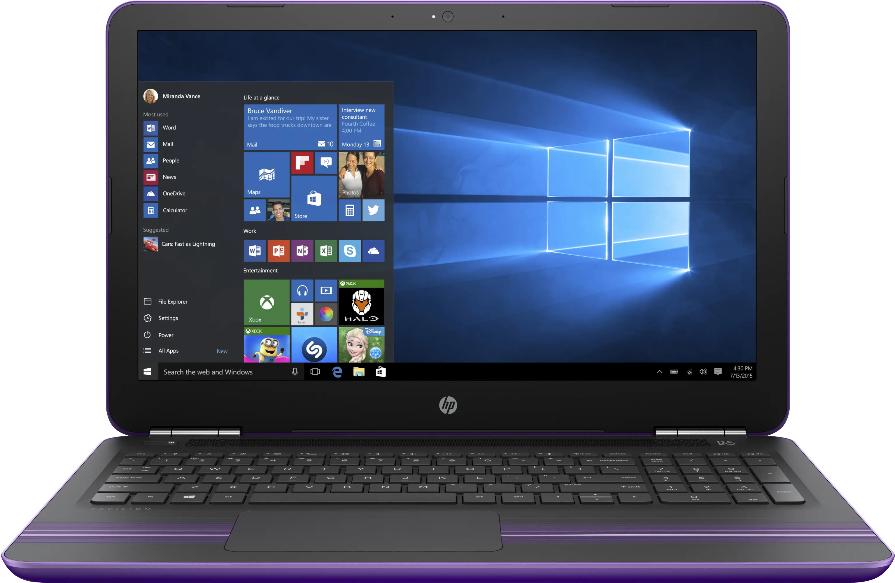 HP Pavilion - 15-au104nt (ENERGY STAR) X9Z12EA