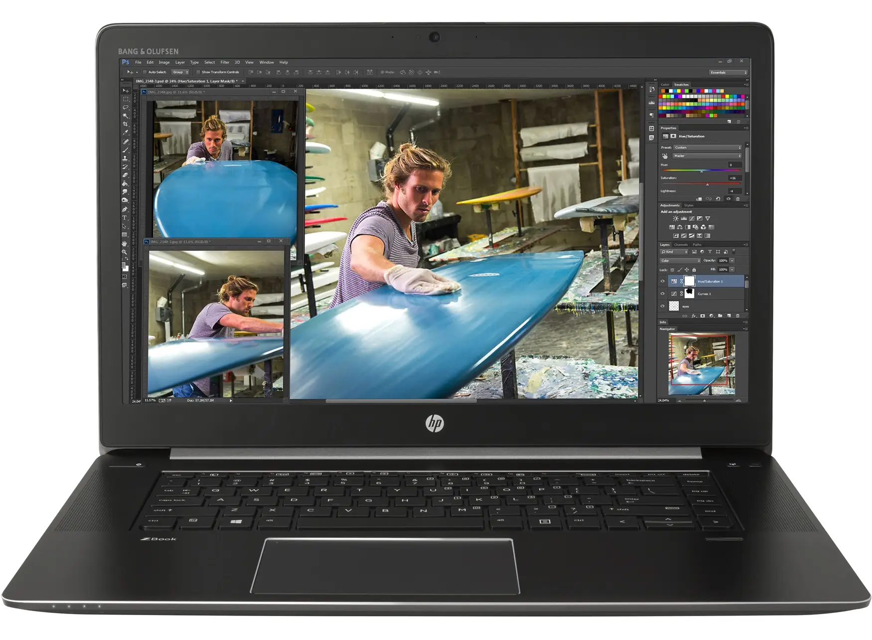 HP ZBook Studio G3 16 GB 2XD10AW#ABH