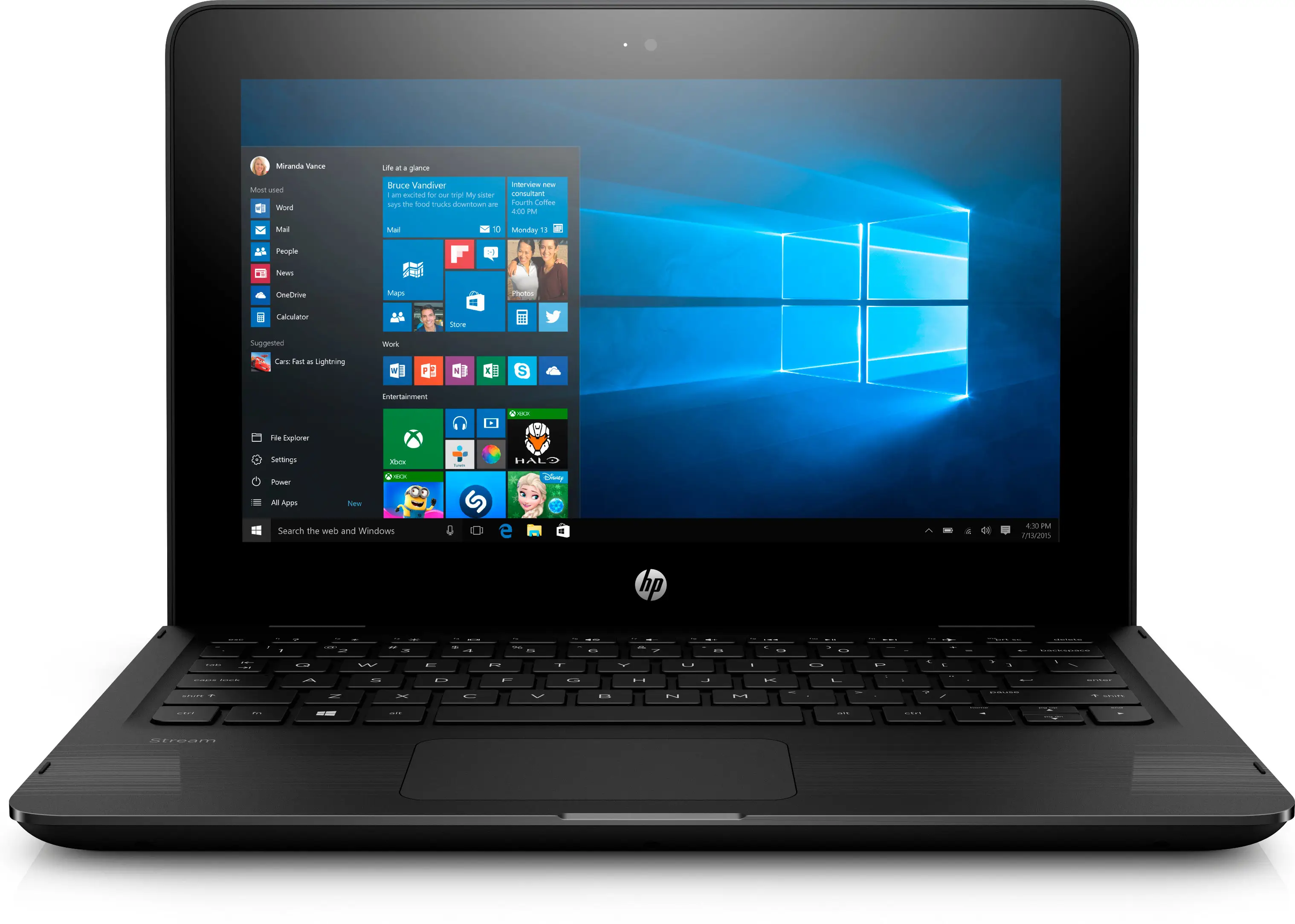 HP Stream x360 11-aa080ng 2 GB Y7W27EA