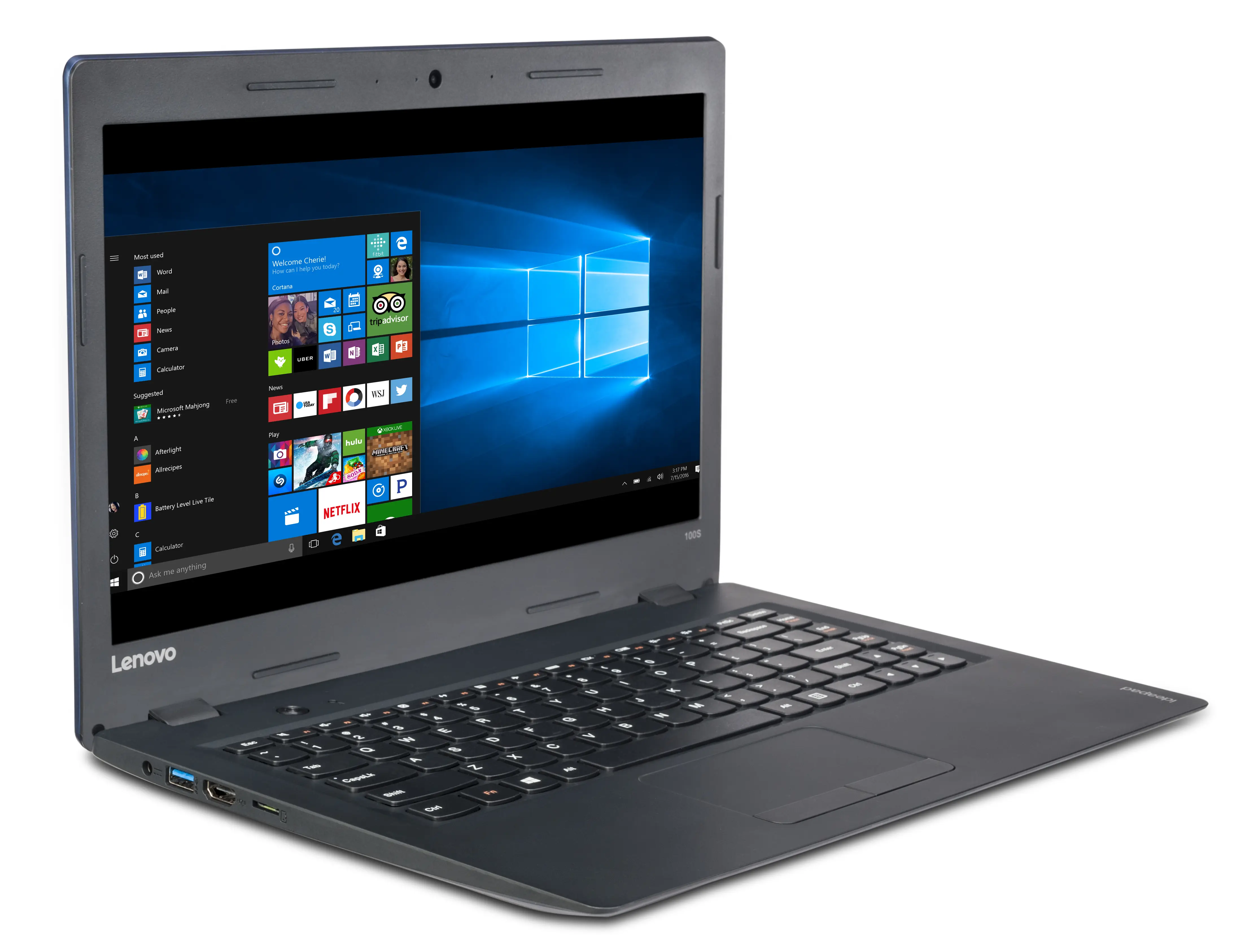Lenovo IdeaPad 100s 2 GB 80R900FXUS