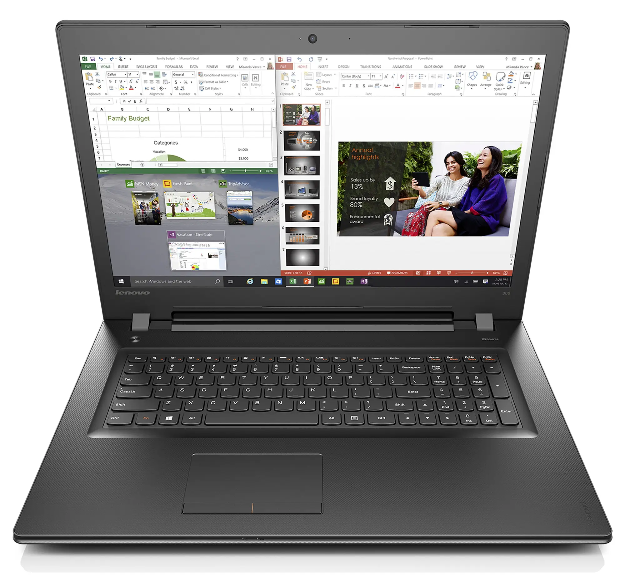 Lenovo IdeaPad 300 12 GB 80QH00BNGE