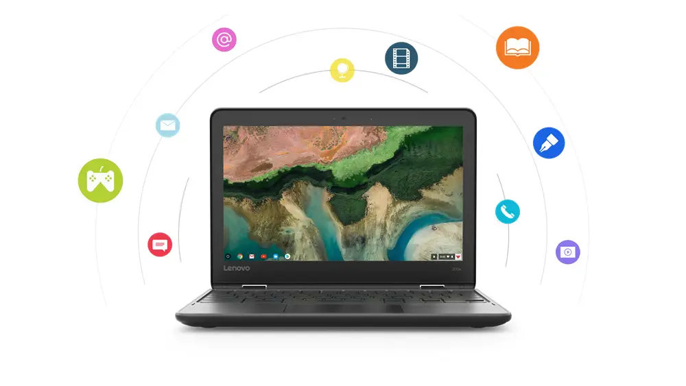Lenovo 300e Chromebook 2nd Gen 4 GB 81MB001GMB