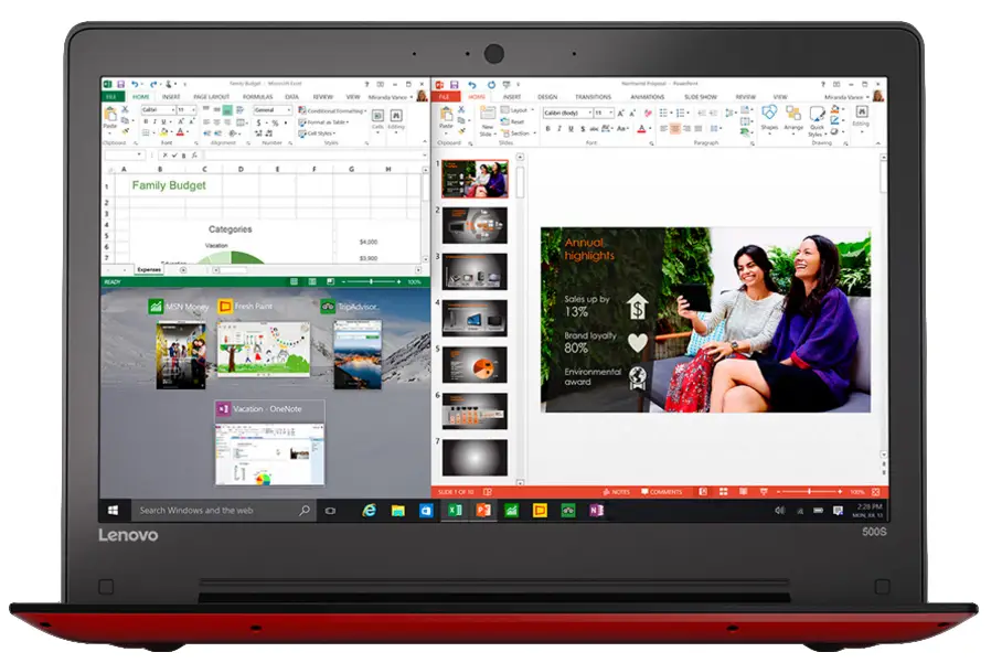 Lenovo IdeaPad 500S 4 GB 80Q3005JFR