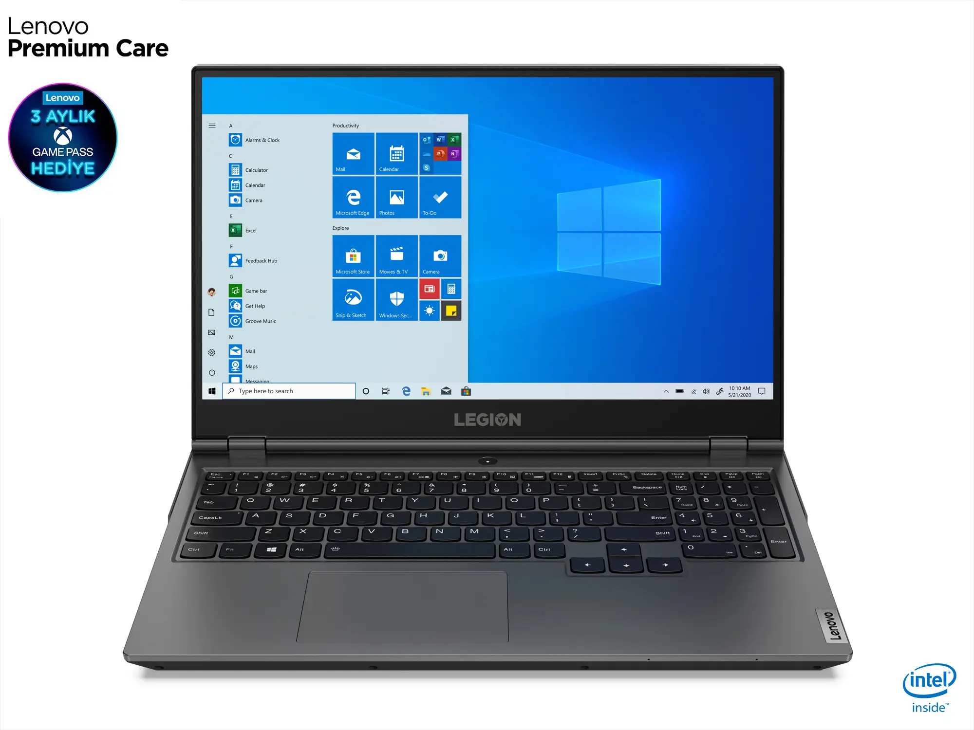 Lenovo Legion 5 Pro Intel Core i5-11400H 16 GB 512 GB SSD NVIDIA GeForce RTX 3050 Ti 4GB GDDR6 16" WQXGA W10 Storm Grey (Top) Black (Bottom) Notebook 82JF0013TX