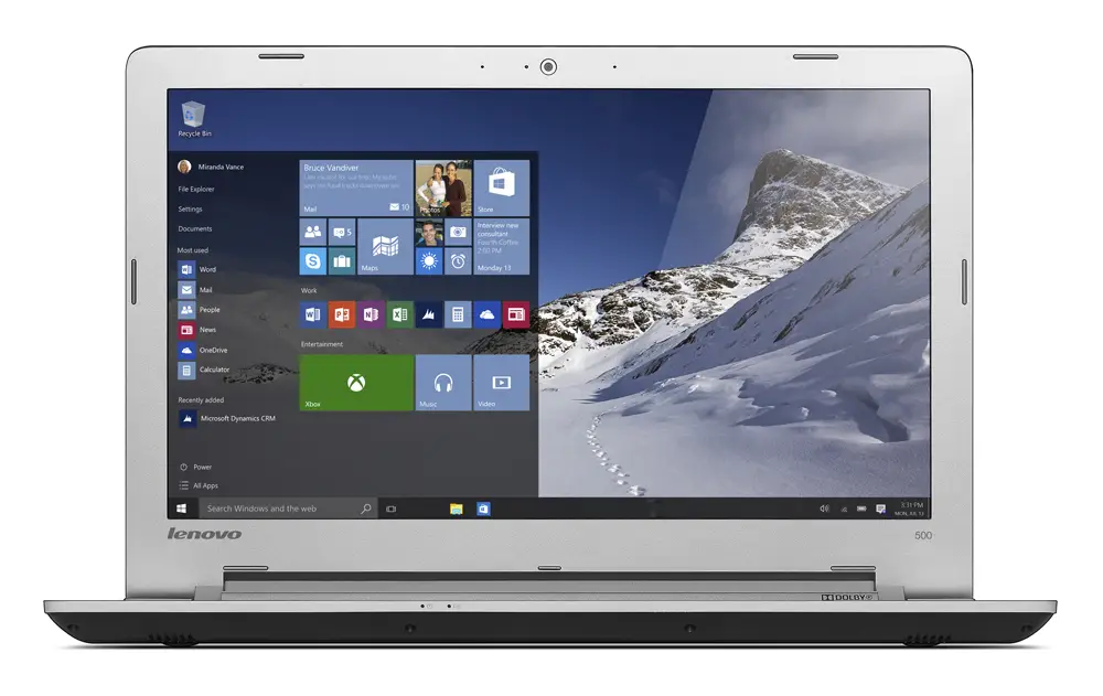 Lenovo ideapad 500 (15") 80NT007LUS