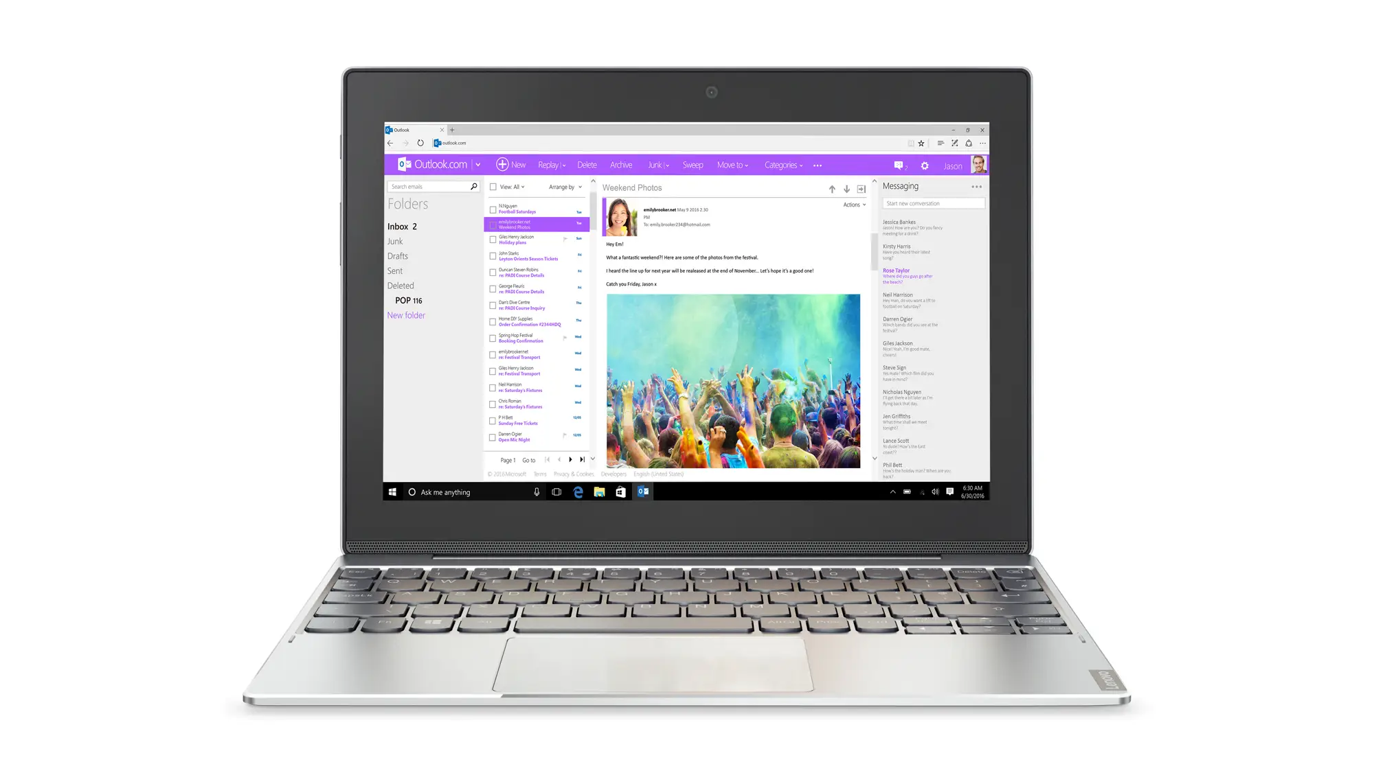 Lenovo Miix 320 2 GB 80XF002HGE