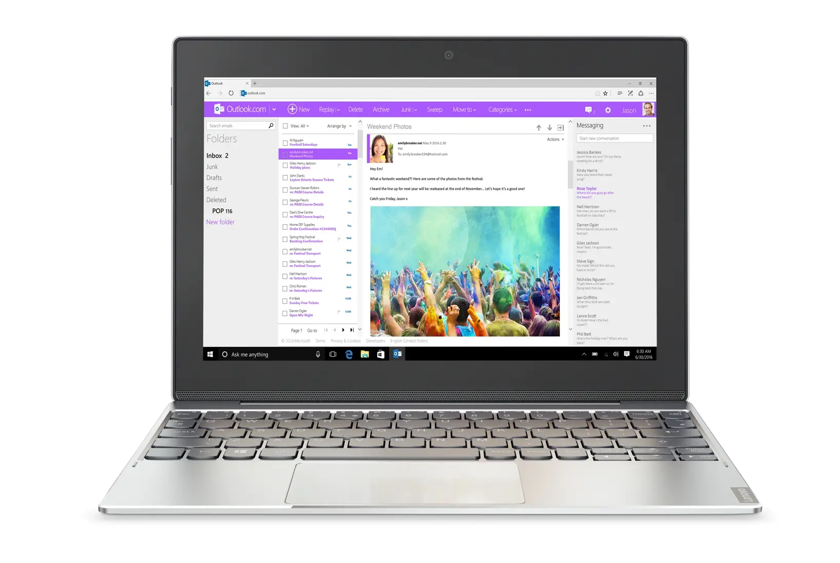 Lenovo Miix 320 4 GB 80XF002VGE