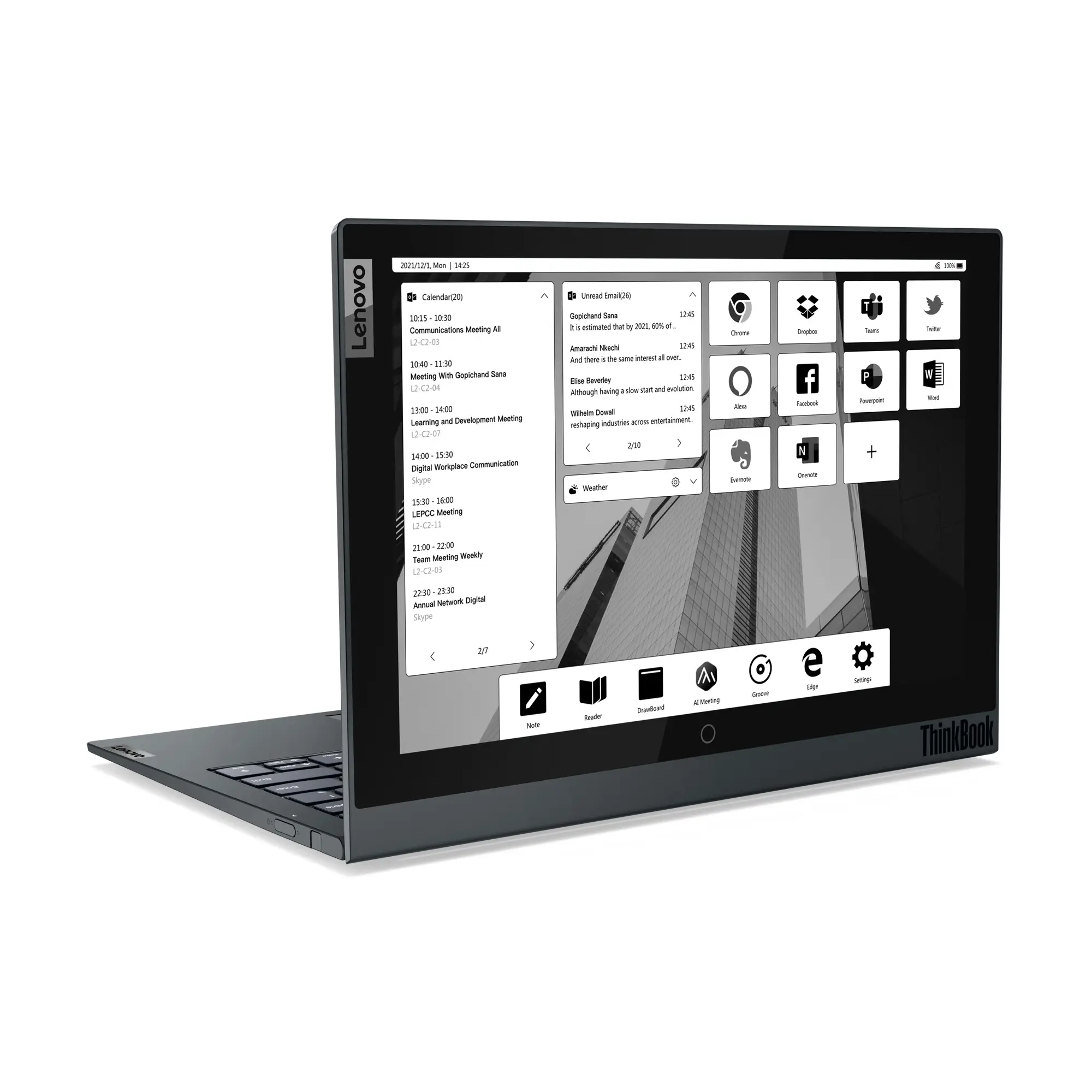 Lenovo ThinkBook Plus G2 ITG 16 GB 20WH001EFR