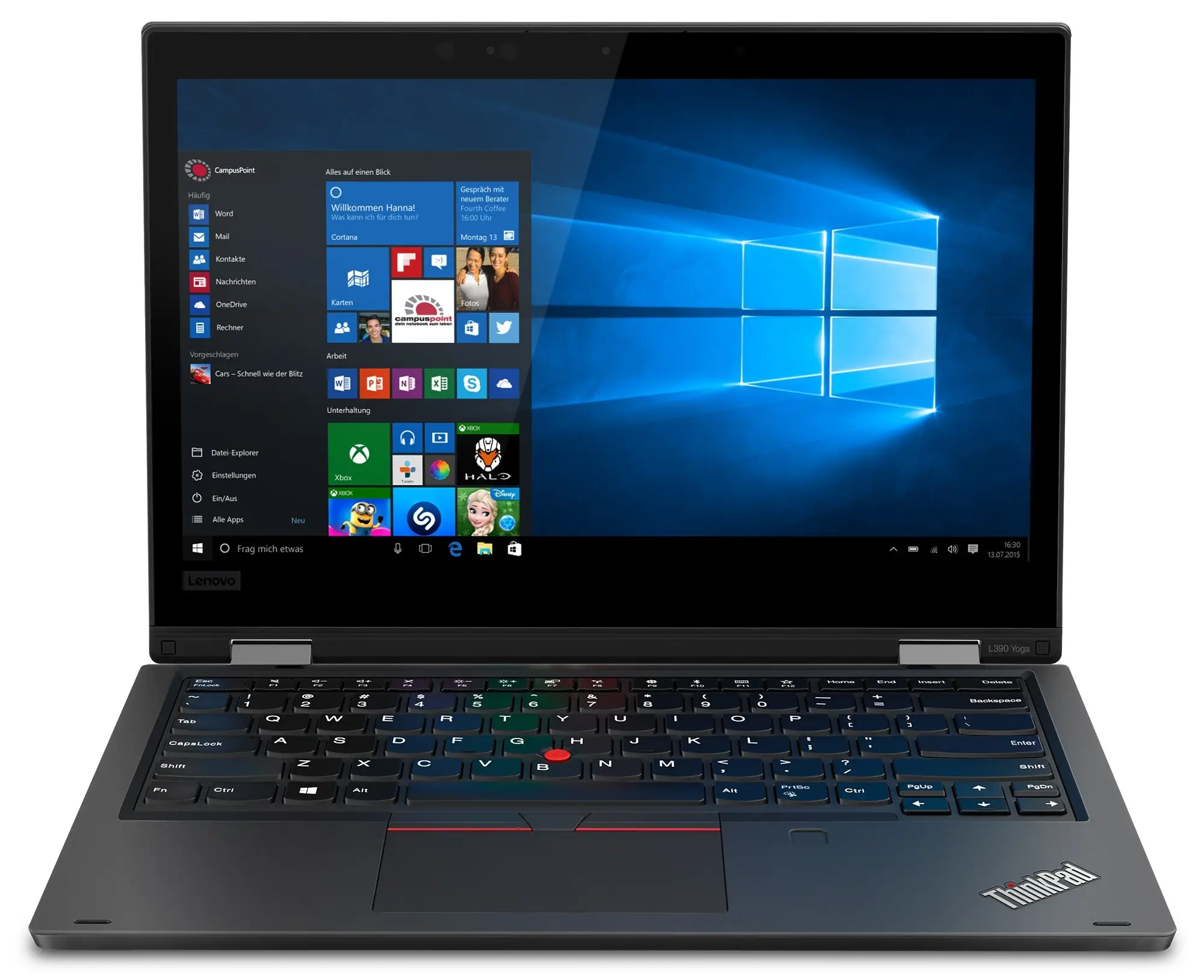 Lenovo ThinkPad L390 Yoga 8 GB 20NT000XUK