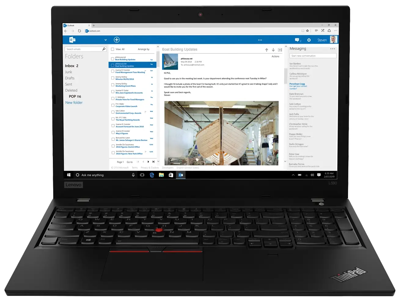 Lenovo ThinkPad L590 8 GB 20Q7000YUK