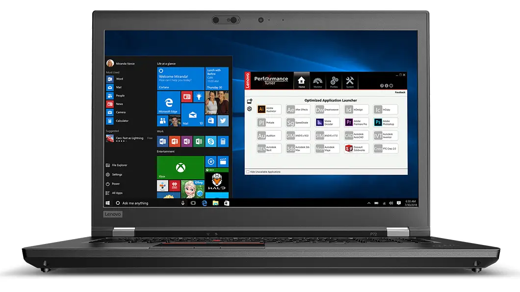 Lenovo ThinkPad P72 16 GB 20MB003QUS
