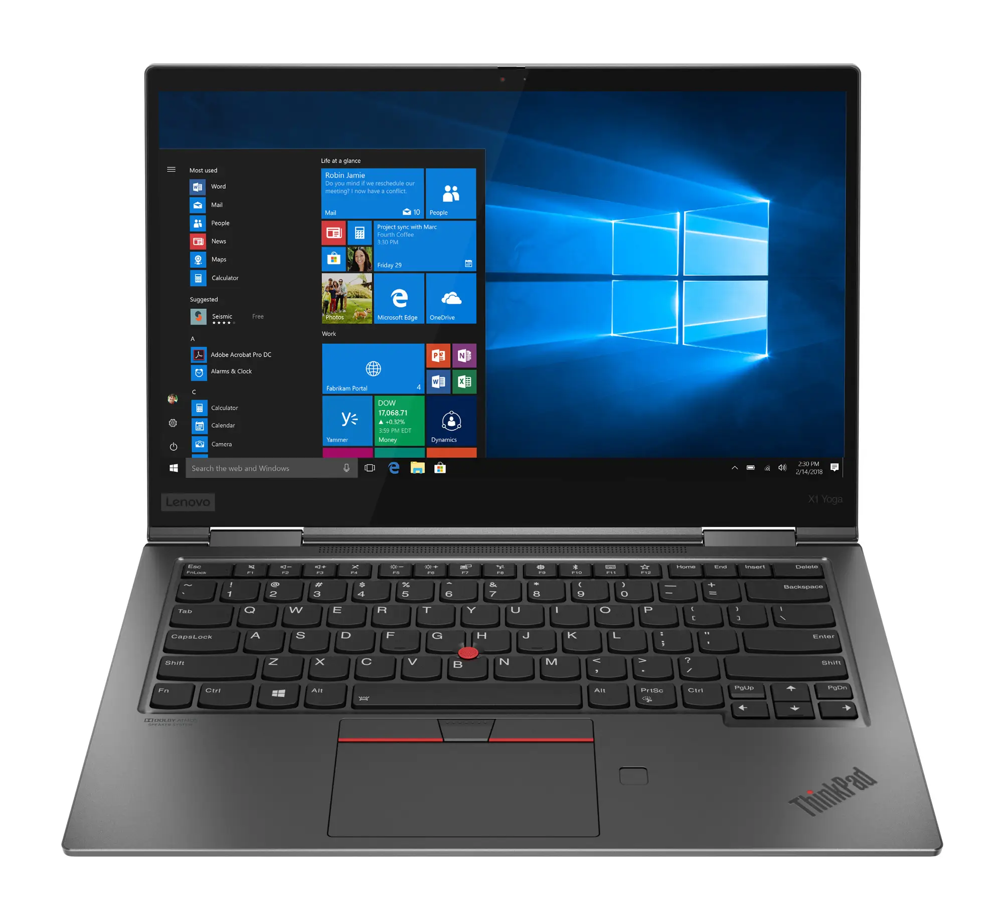 Lenovo ThinkPad X1 Yoga (4th Gen) 16 GB 20QF00ADUK