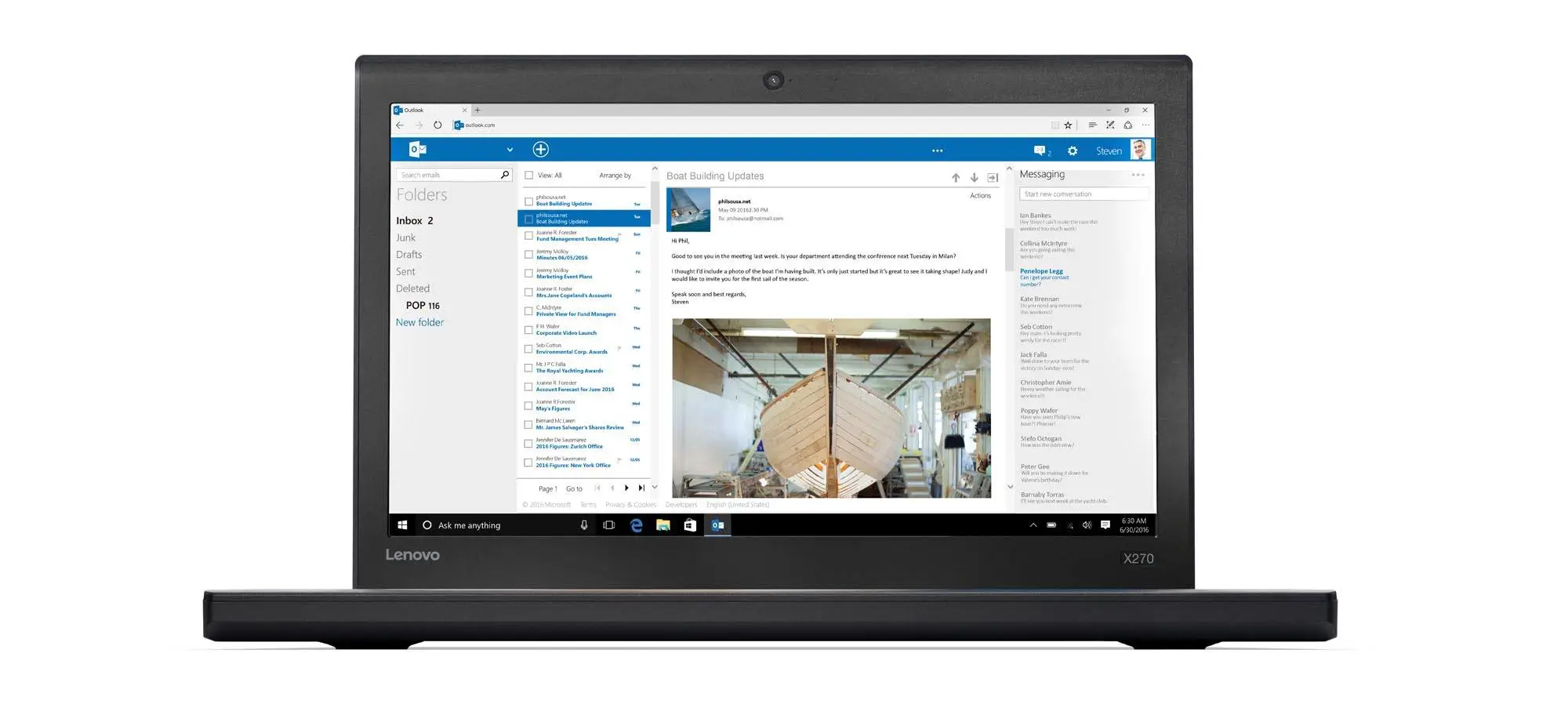 Lenovo ThinkPad X270 8 GB 20HN0016ML