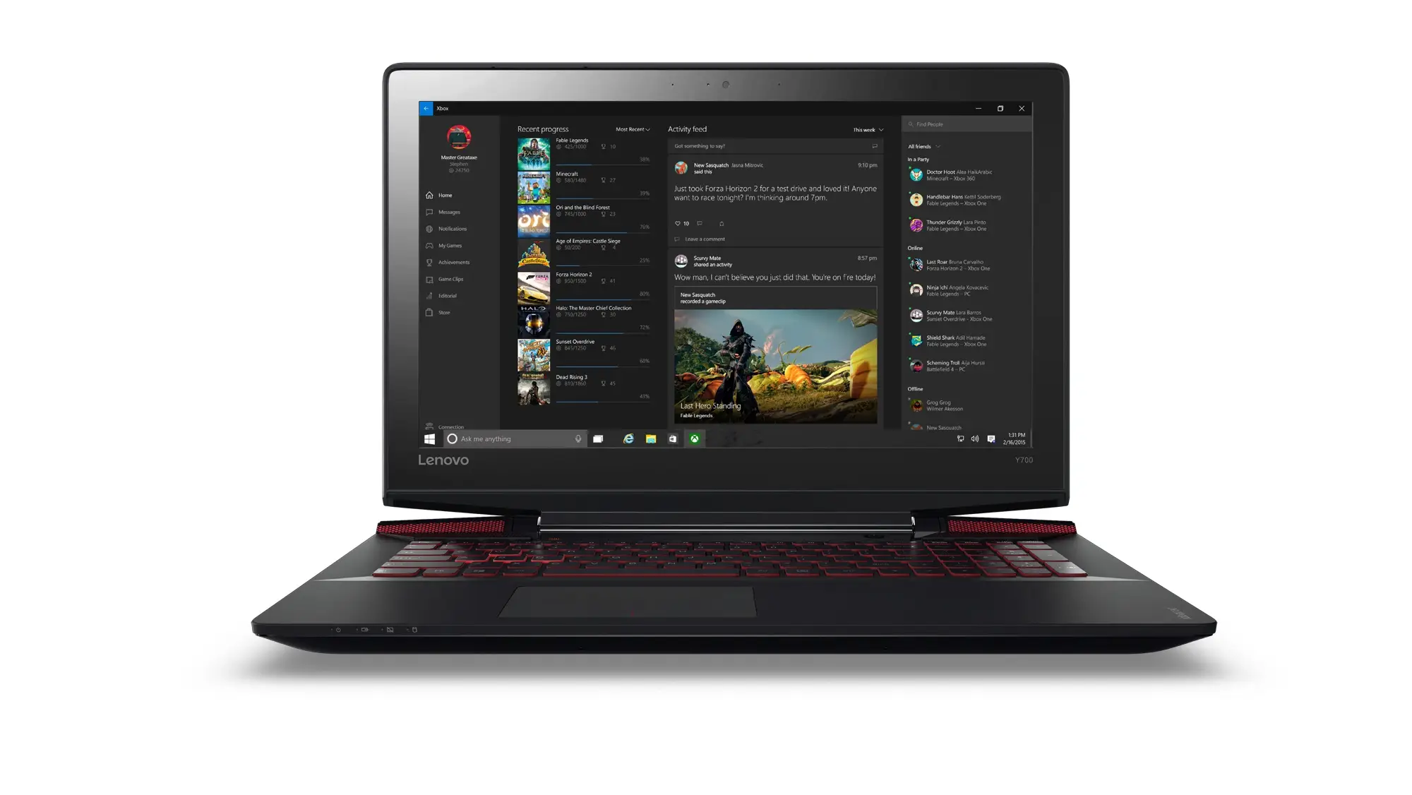 Lenovo IdeaPad Y700-15ISK 80NV00H8IX