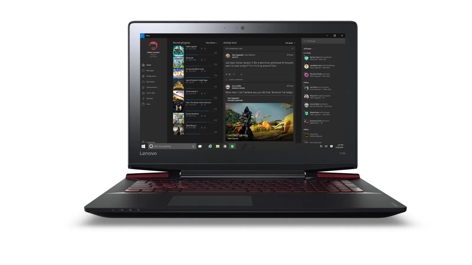 Lenovo IdeaPad Y700 16 GB 80NV00VEUS