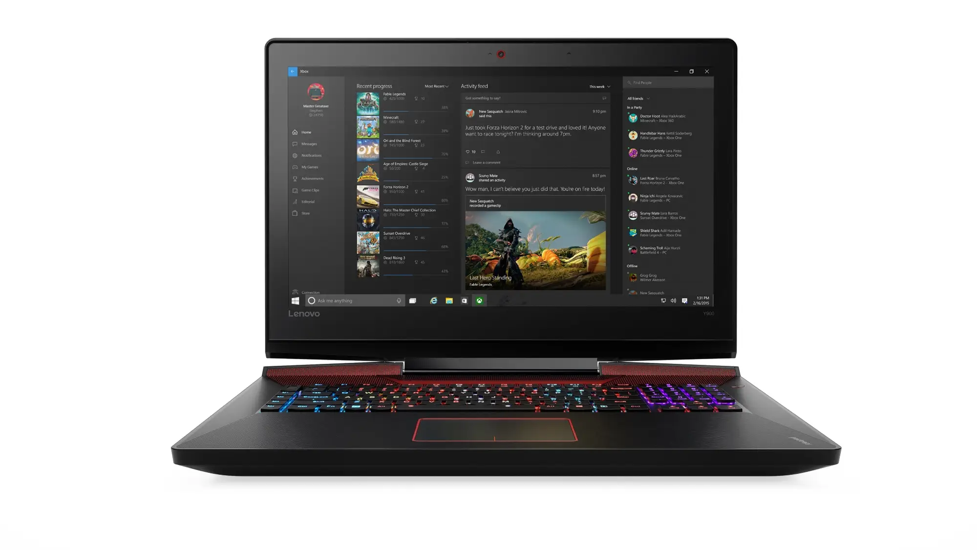 Lenovo IdeaPad Y900 80Q1004LMH