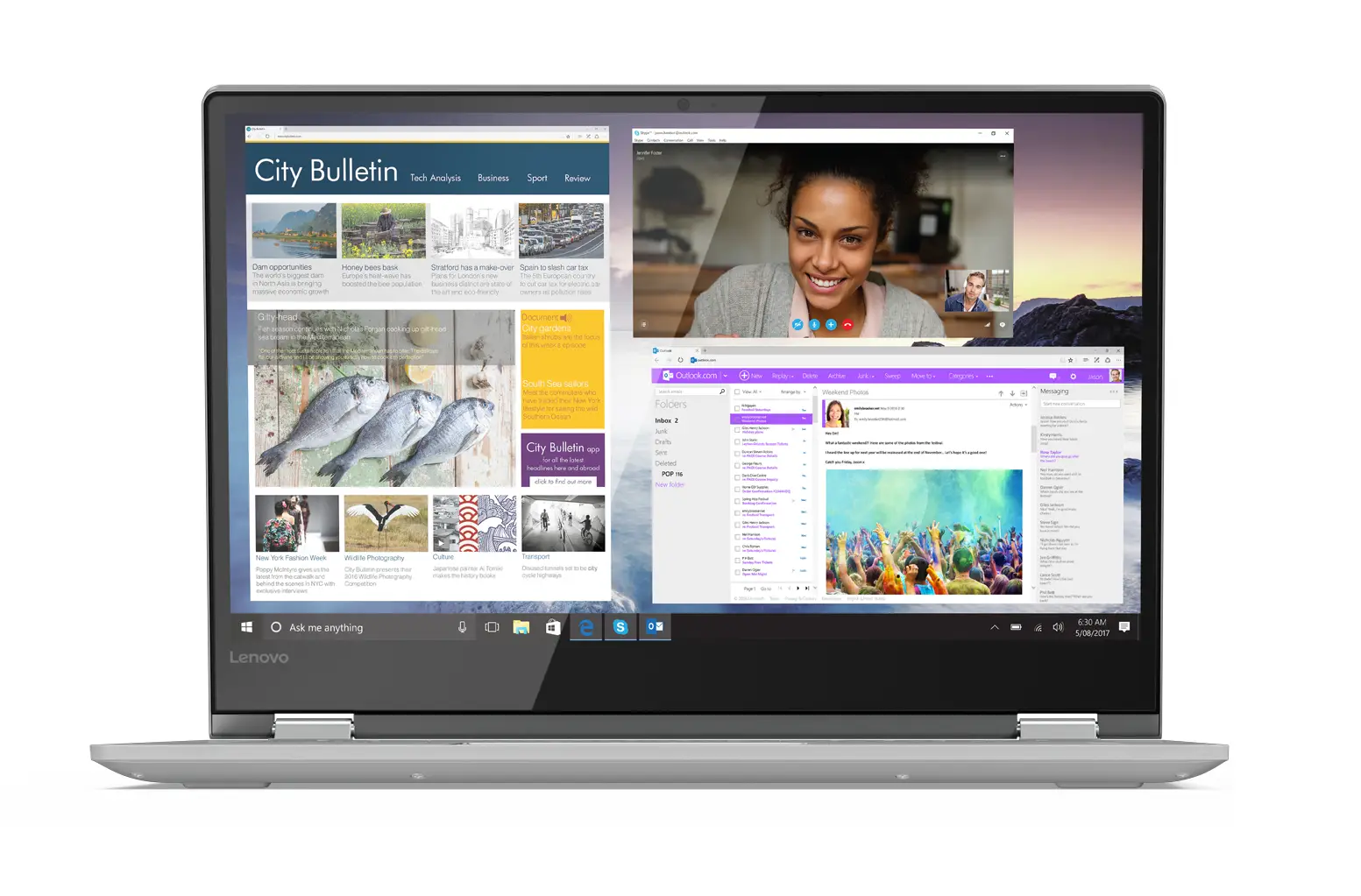 Lenovo YOGA 530 i3-7020U/4GB/128GB SSD/Intel UHD 620/14"/81EK018MTX NOTEBOOK