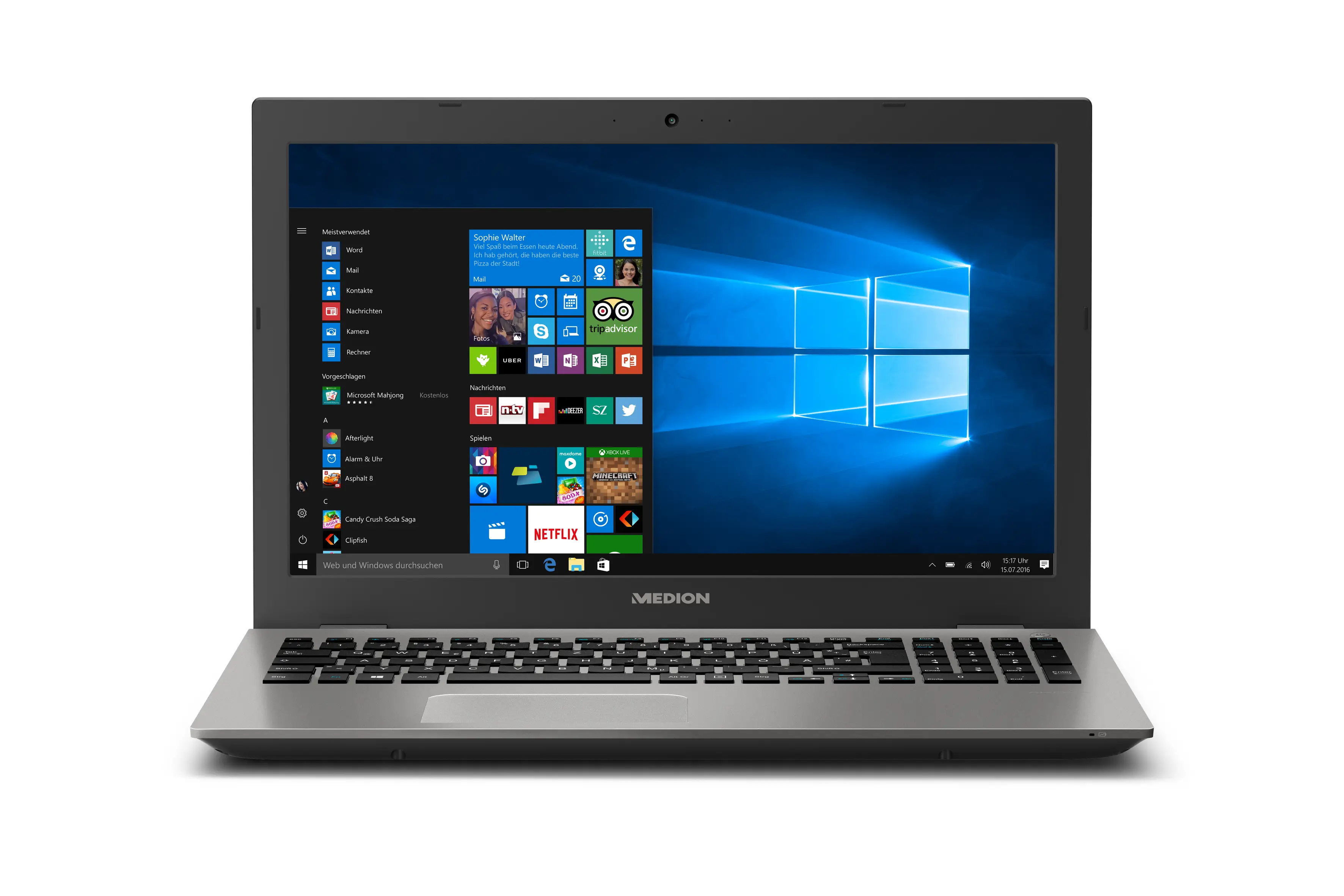 MEDION AKOYA P6687-i7-256F8 8 GB 30023778