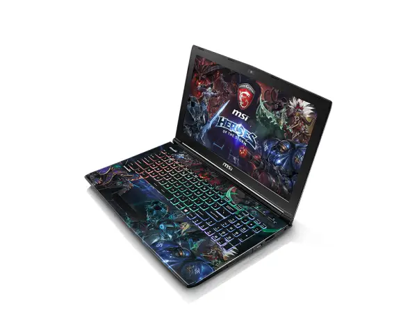 MSI Gaming GE62 6QD Apache Pro Heroes Special Edition 9S7-16J552-1003