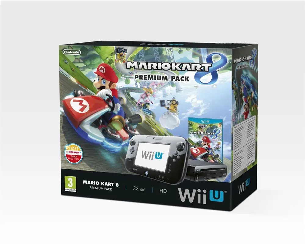 Nintendo Console Wii U Mario Kart 8 Premium Pack 0045496311681