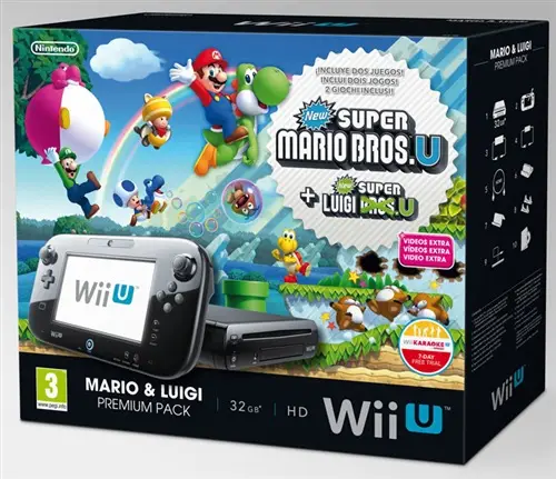 Nintendo Console Wii U Mario & Luigi Premium Pack 0045496311353