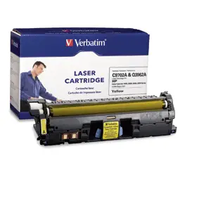 Verbatim HP C9702A & Q3962A Yellow Toner Cartridge 95377